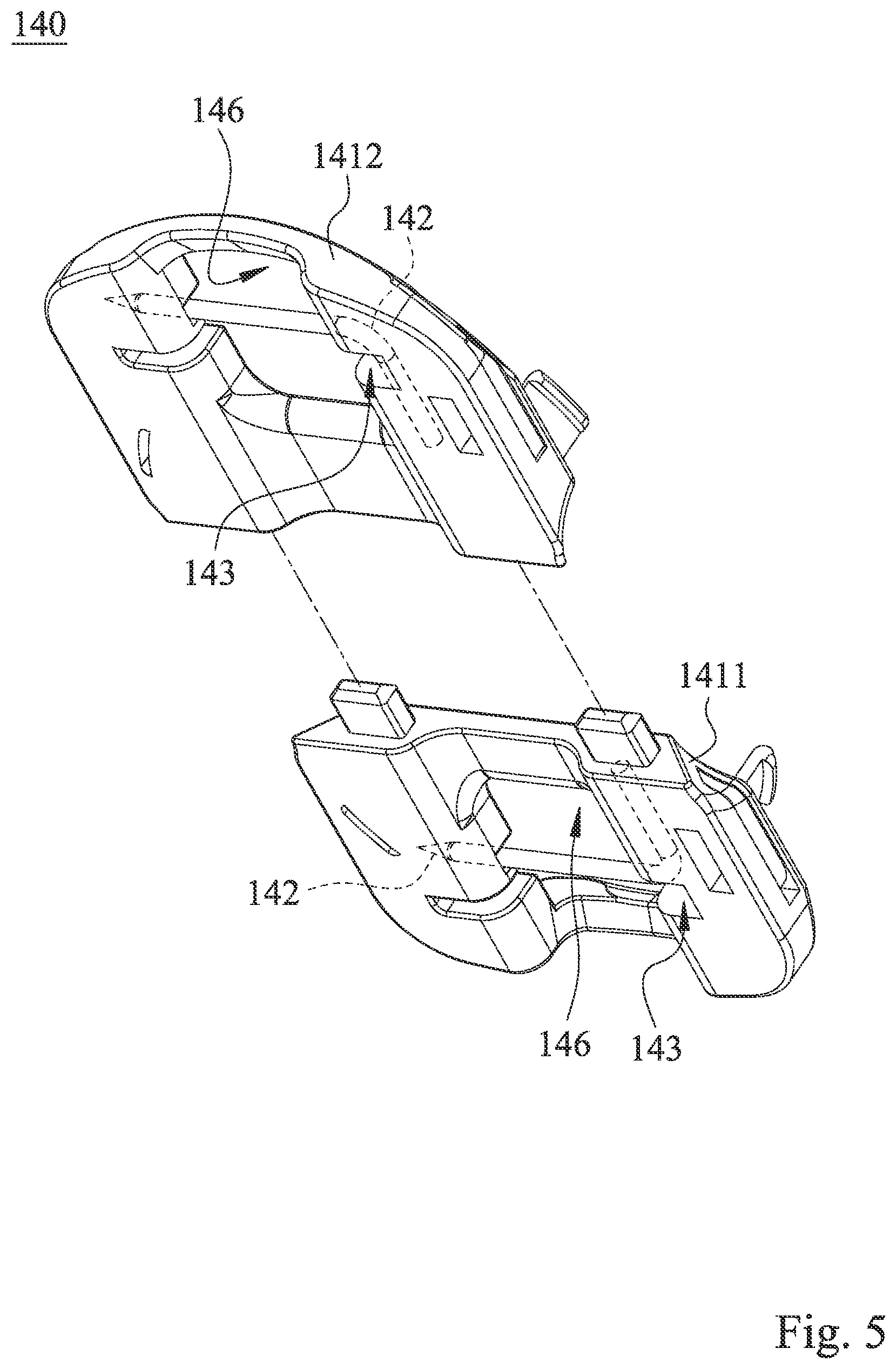Patent US12317964 Figure 4 – Fastening device