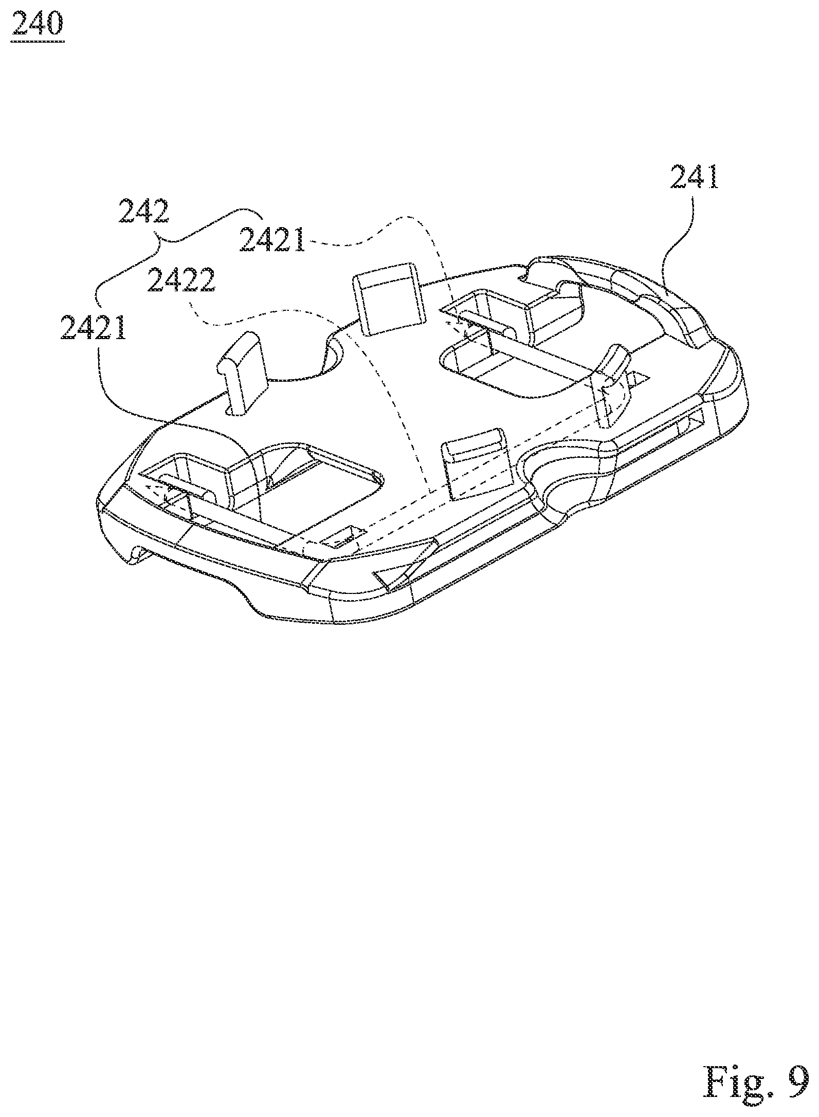 Patent US12317964 Figure 8 – Fastening device
