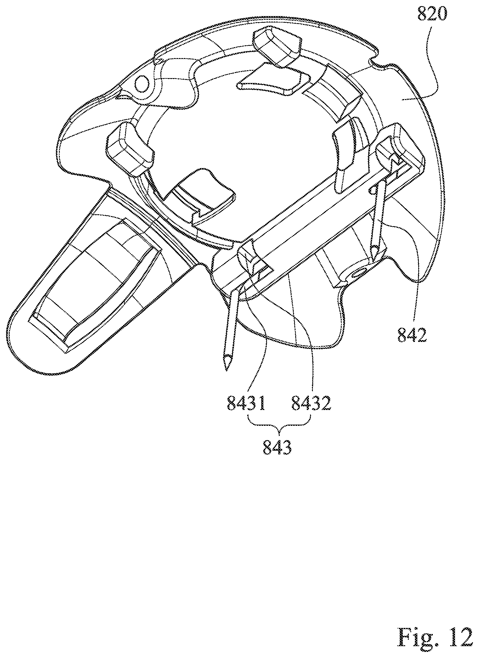 Patent US12317964 Figure 11 – Fastening device