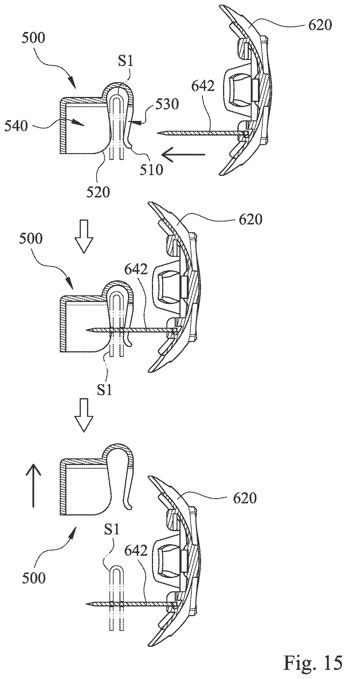 Patent US12317964 Figure 14 – Fastening device