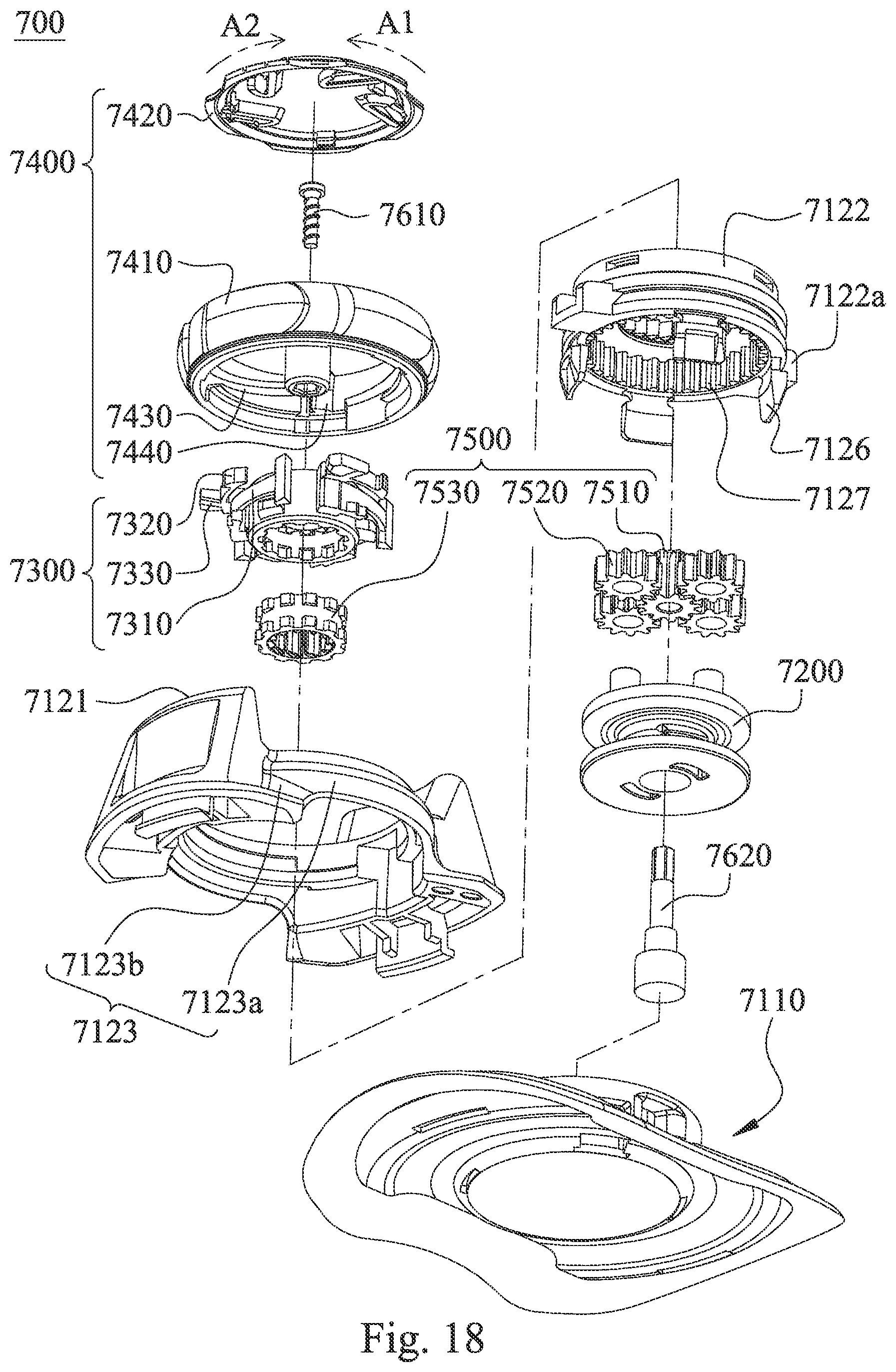 Patent US12317964 Figure 17 – Fastening device
