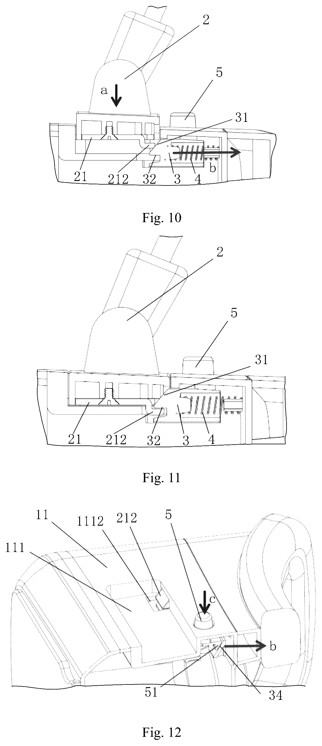 Patent US12317965 Figure 5 – Quick-release assembly and virtual reality device