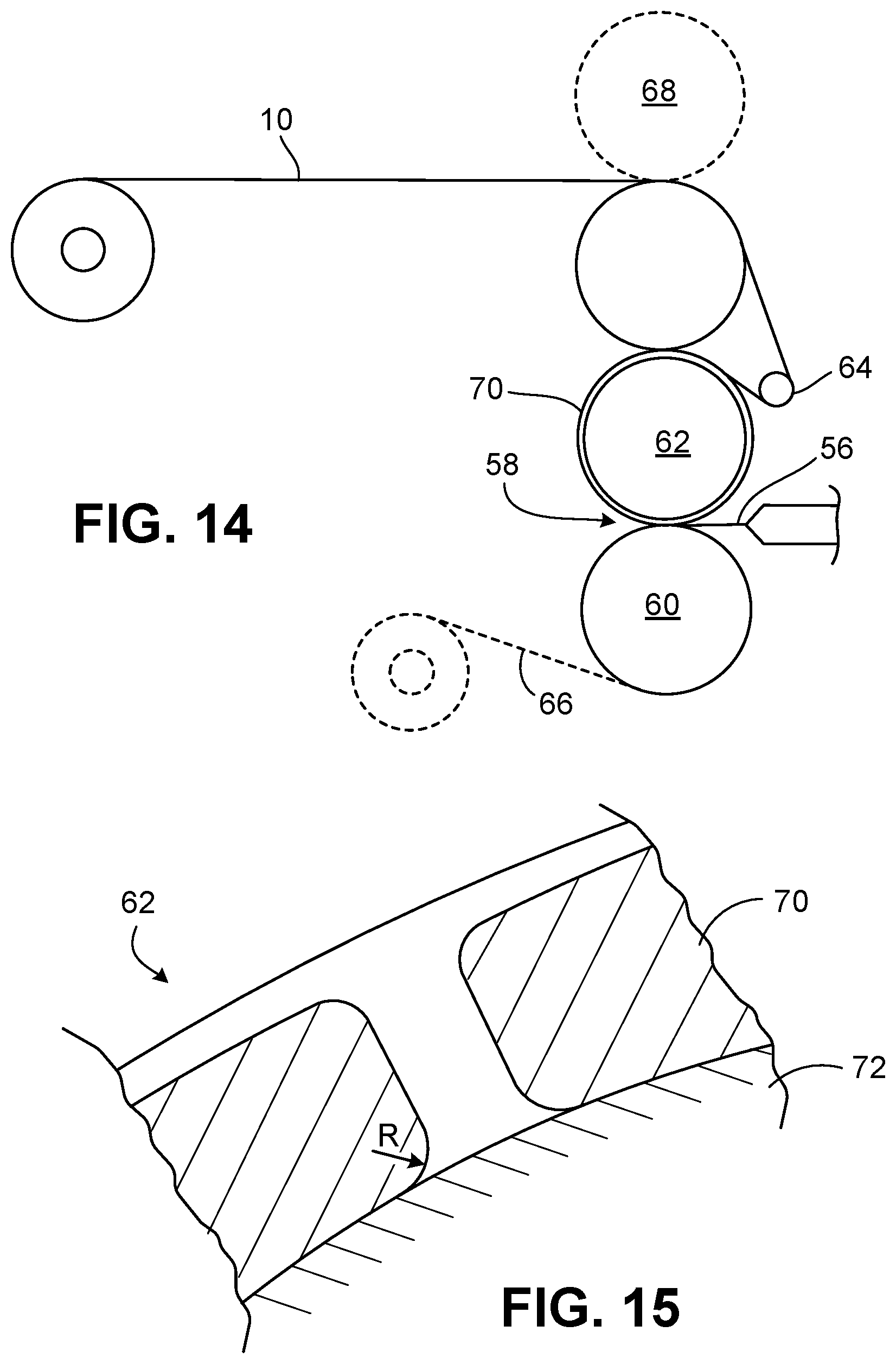 Patent US12317967 Figure 8 – Making male touch fastener elements