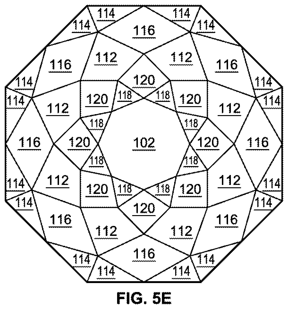Patent US12317969 Figure 8 – Gemstone and methods of cutting the same
