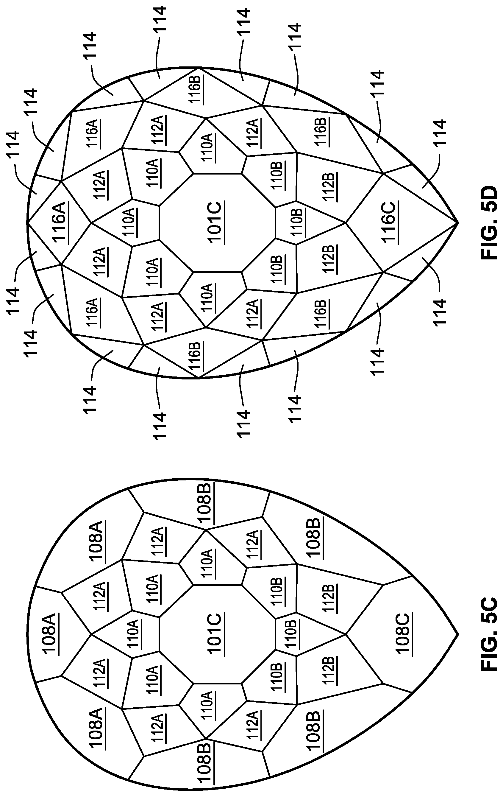 Patent US12317970 Figure 8 – Gemstone and methods of cutting the same