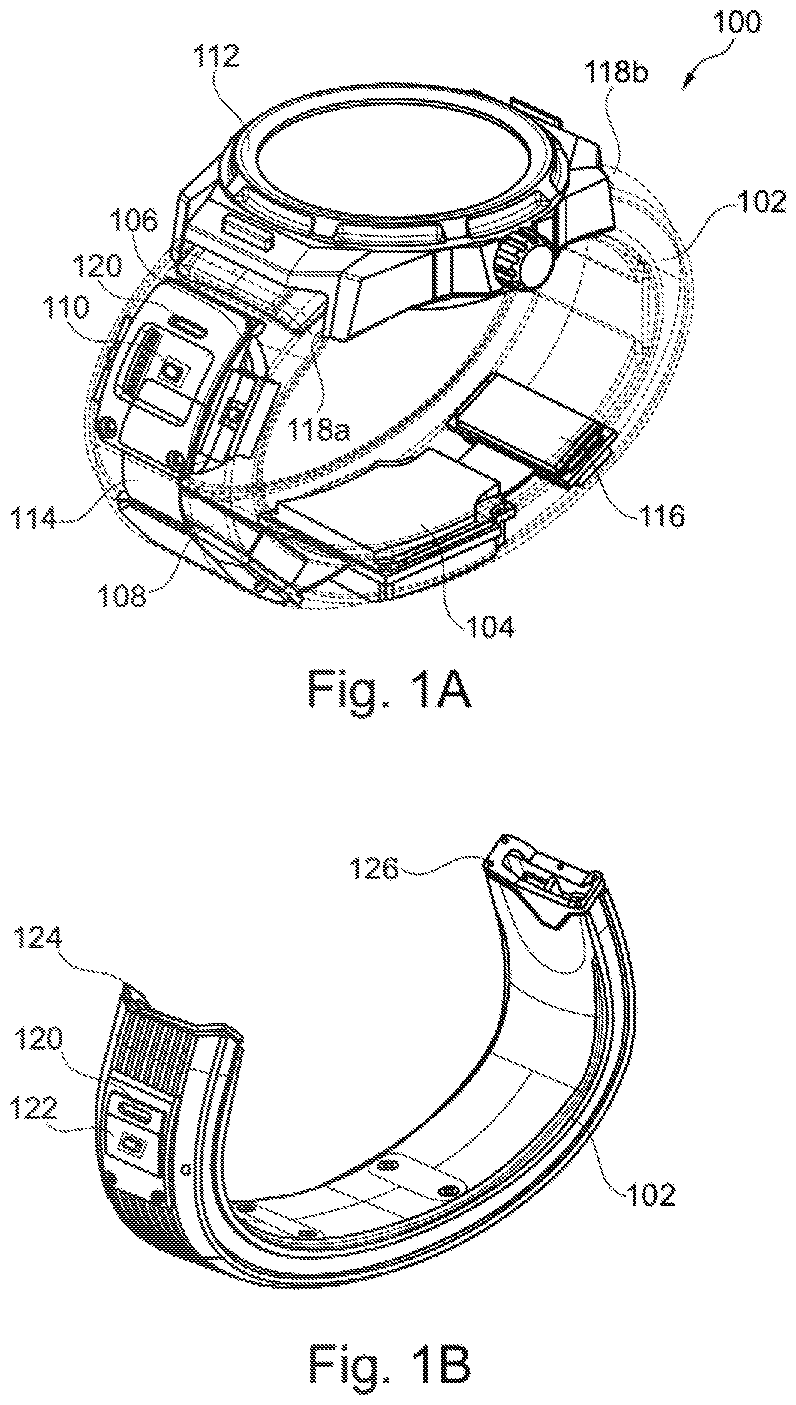 Patent US12317974 Figure 1 – Method of manufacturing a strap for a wearable device