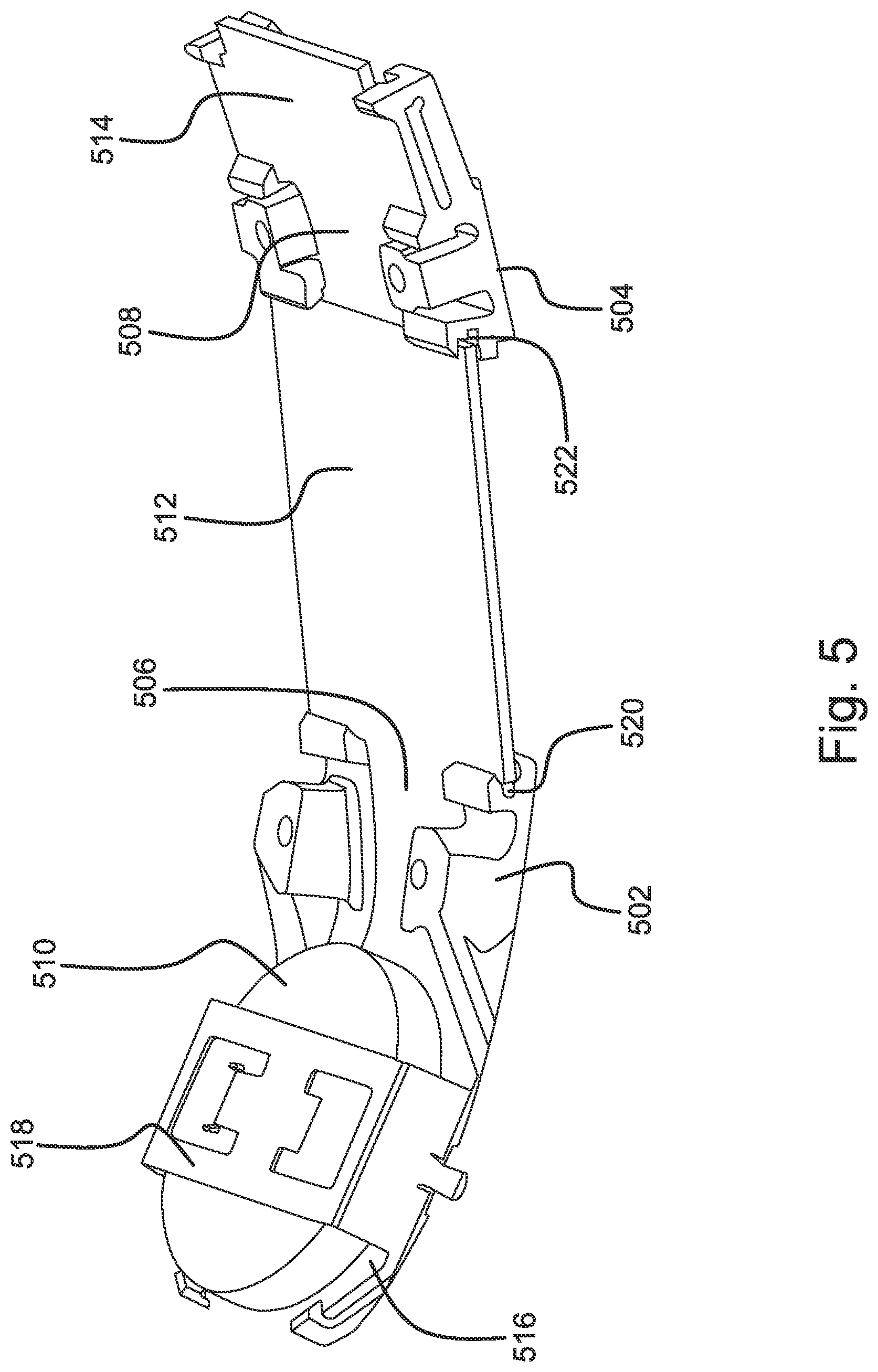 Patent US12317974 Figure 5 – Method of manufacturing a strap for a wearable device
