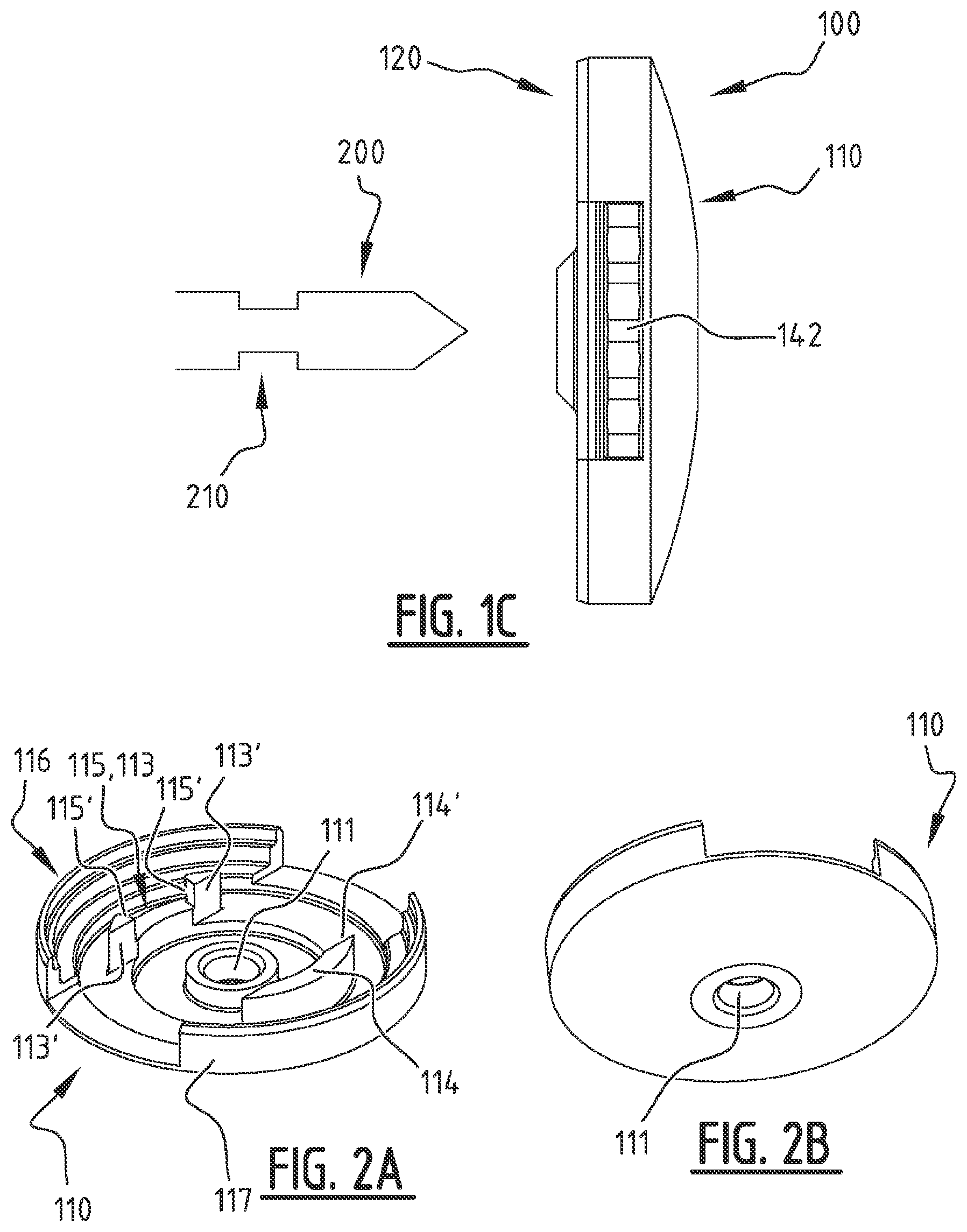 Patent US12317975 Figure 2 – Earring or brooch back