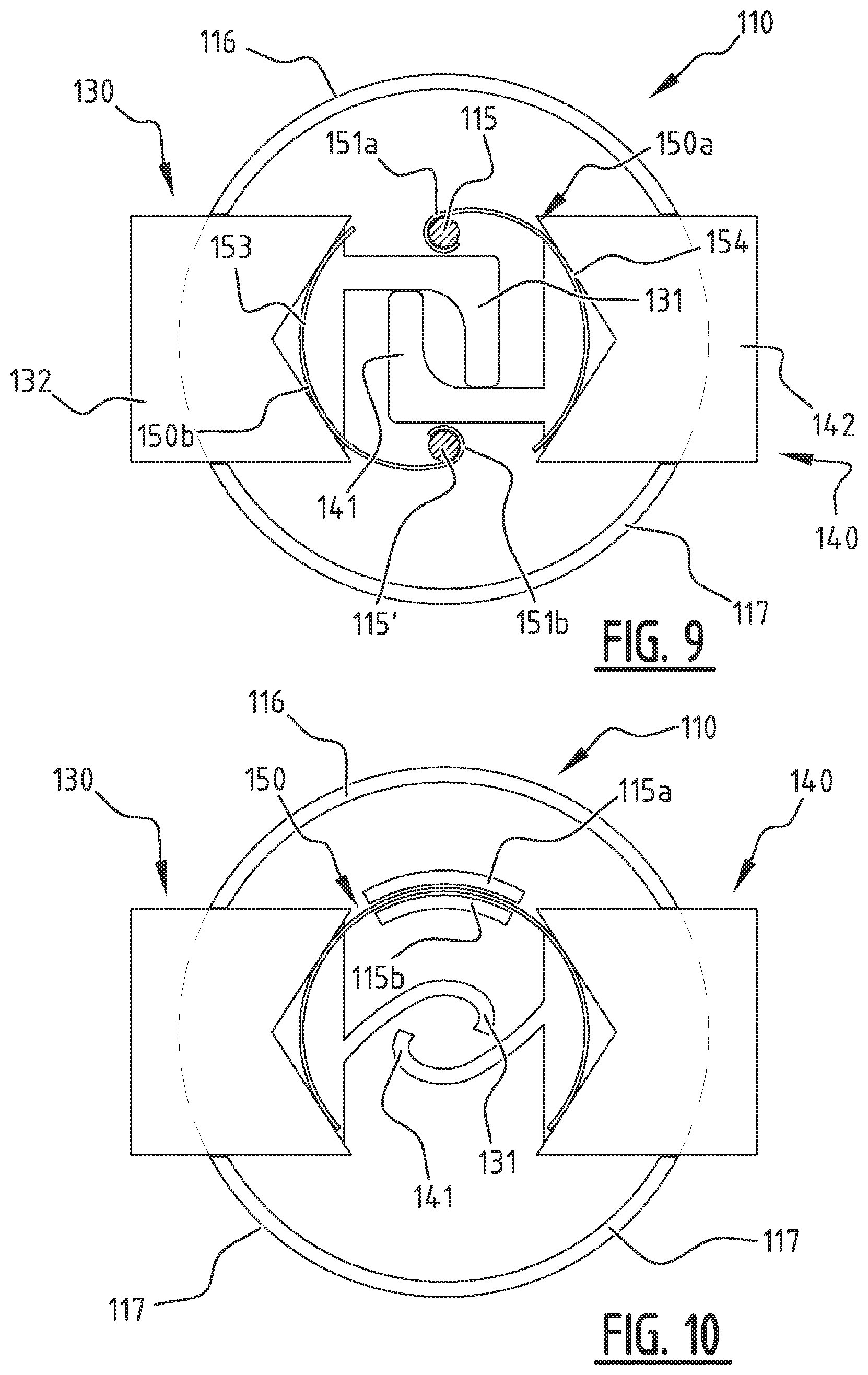 Patent US12317975 Figure 9 – Earring or brooch back