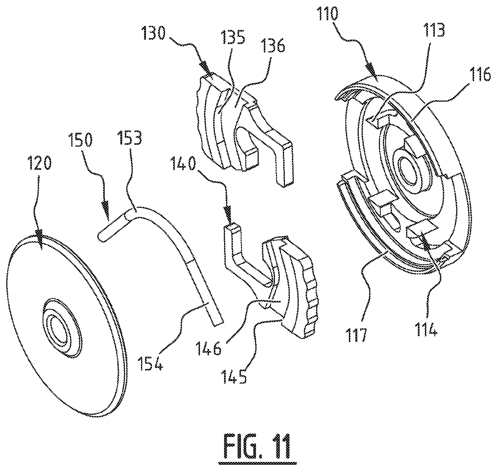 Patent US12317975 Figure 10 – Earring or brooch back