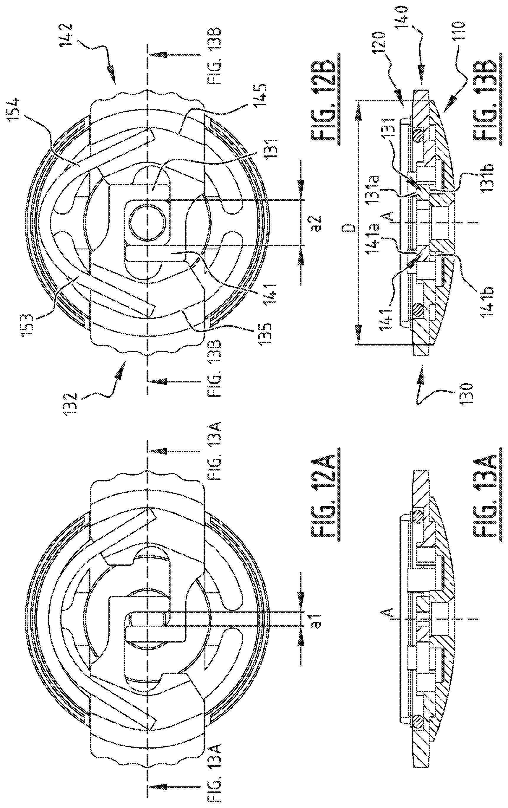 Patent US12317975 Figure 11 – Earring or brooch back