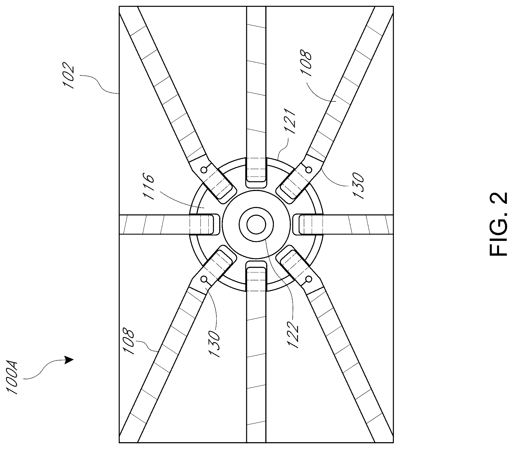 Patent US12317976 Figure 2 – Shade structure assemblies and components