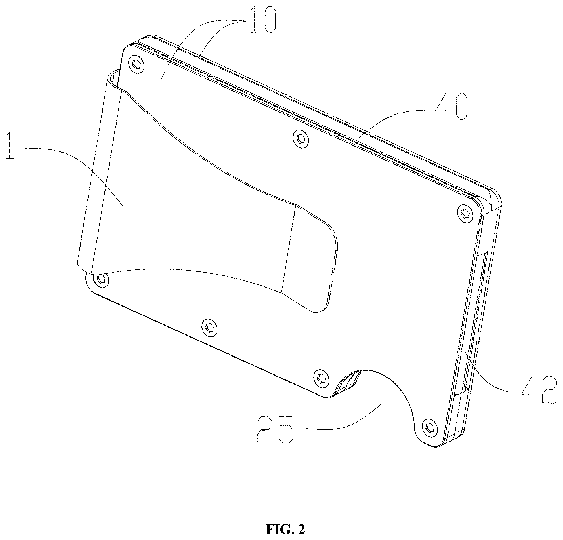 Patent US12317978 Figure 2 – Card holder