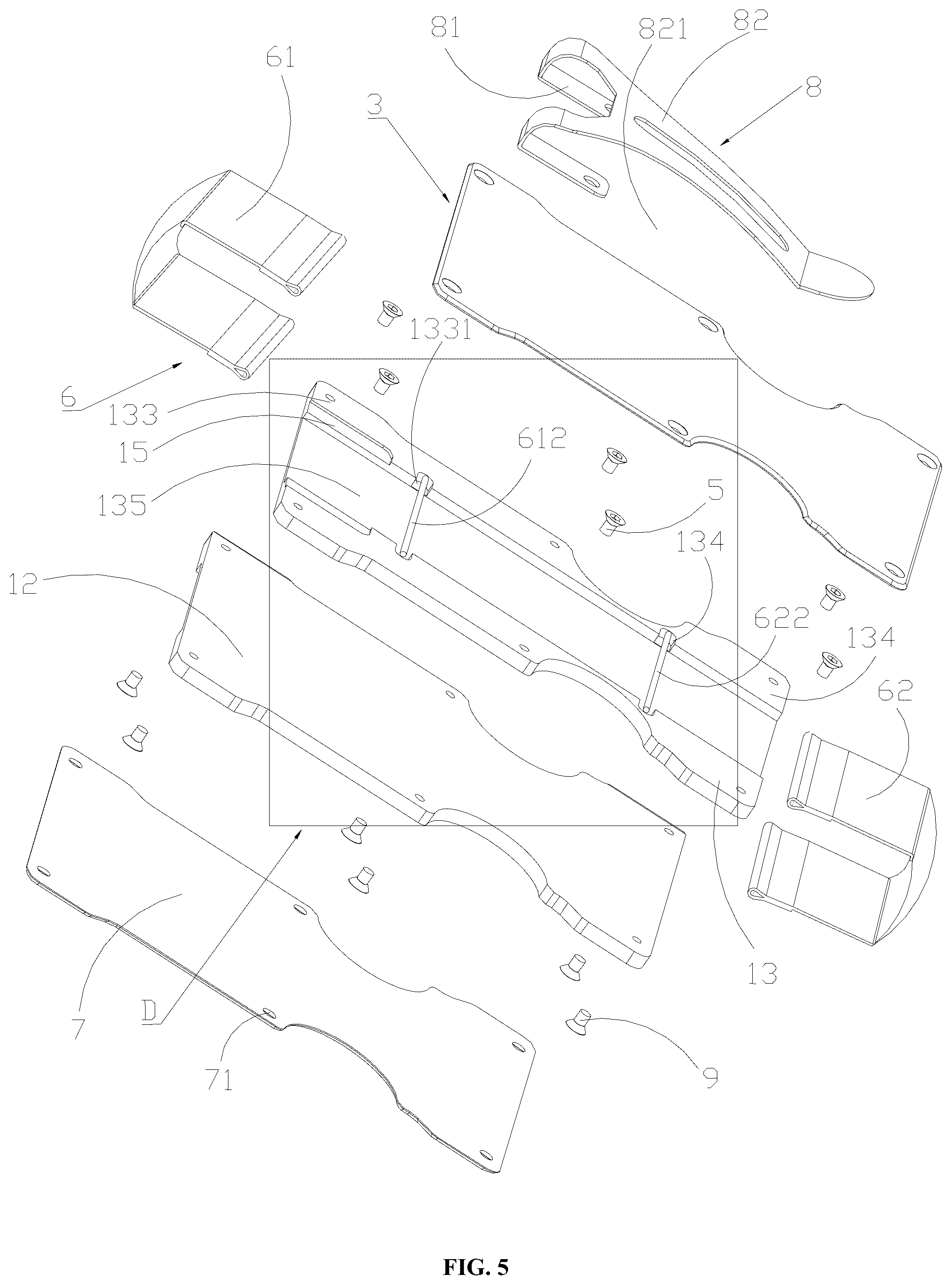 Patent US12317978 Figure 5 – Card holder