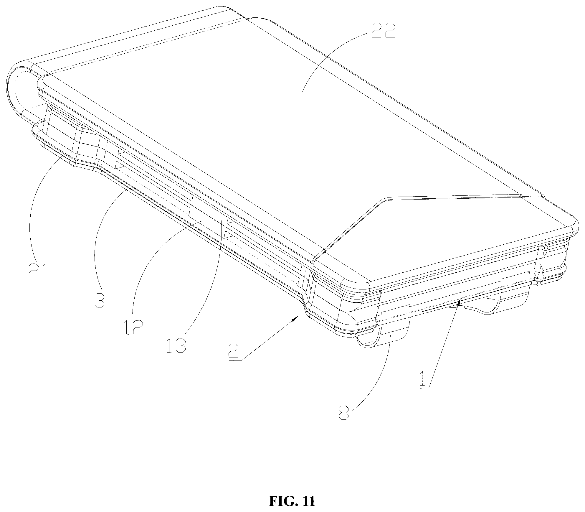 Patent US12317978 Figure 11 – Card holder