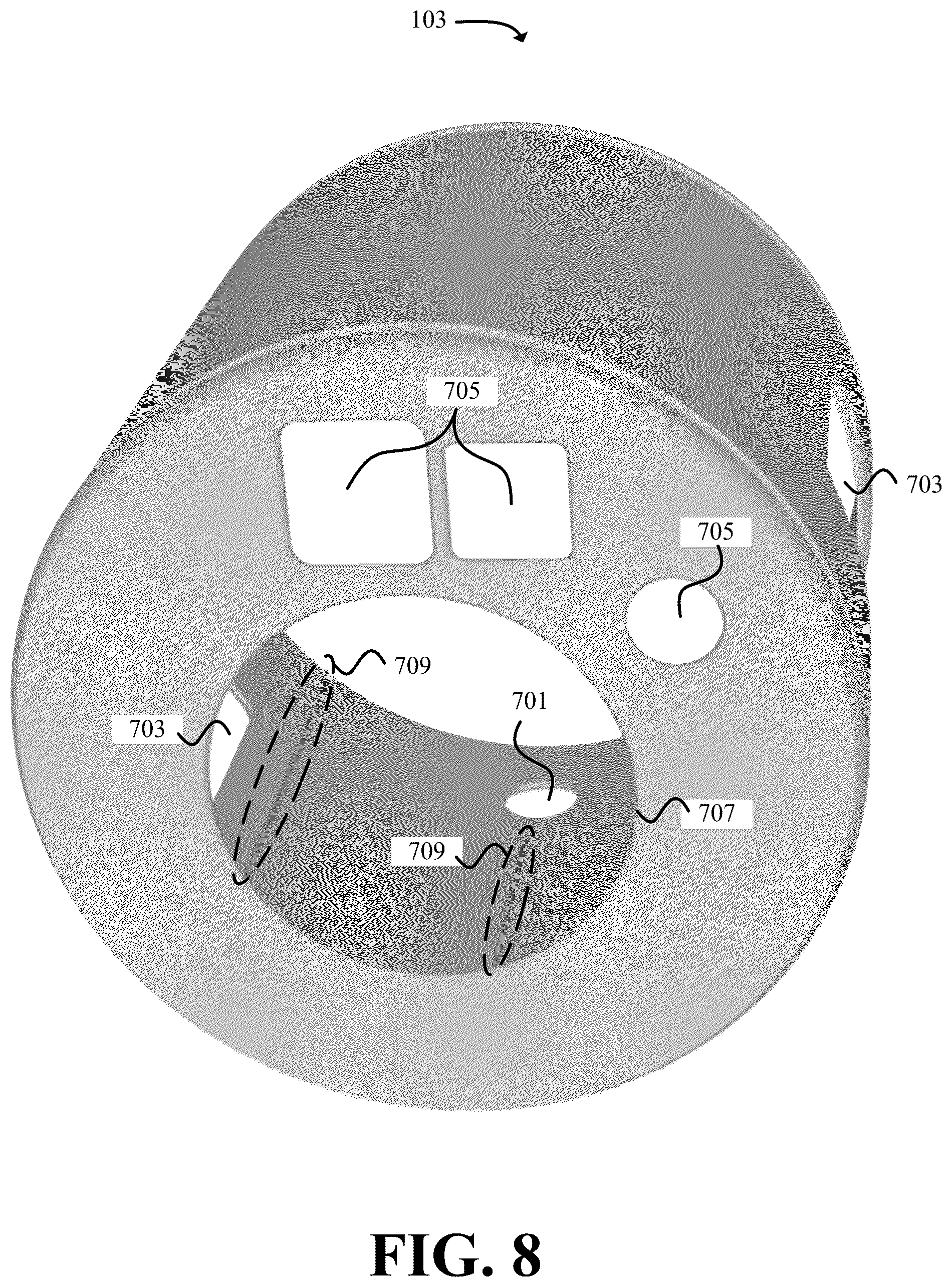 Patent US12317979 Figure 8 – Protective case for astrophotography cameras