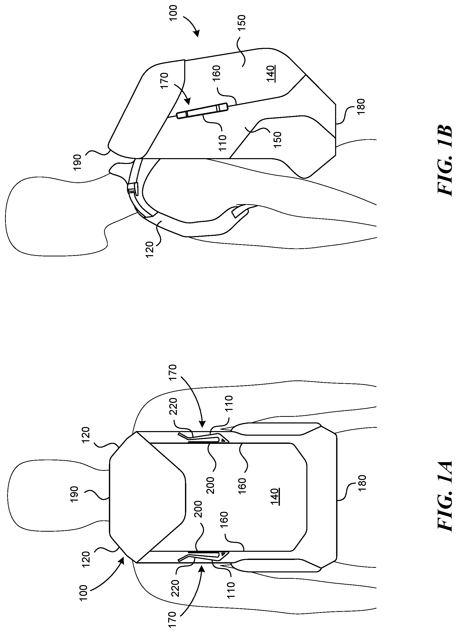 Patent US12317981 Figure 1 – Gear hooks for sports bags