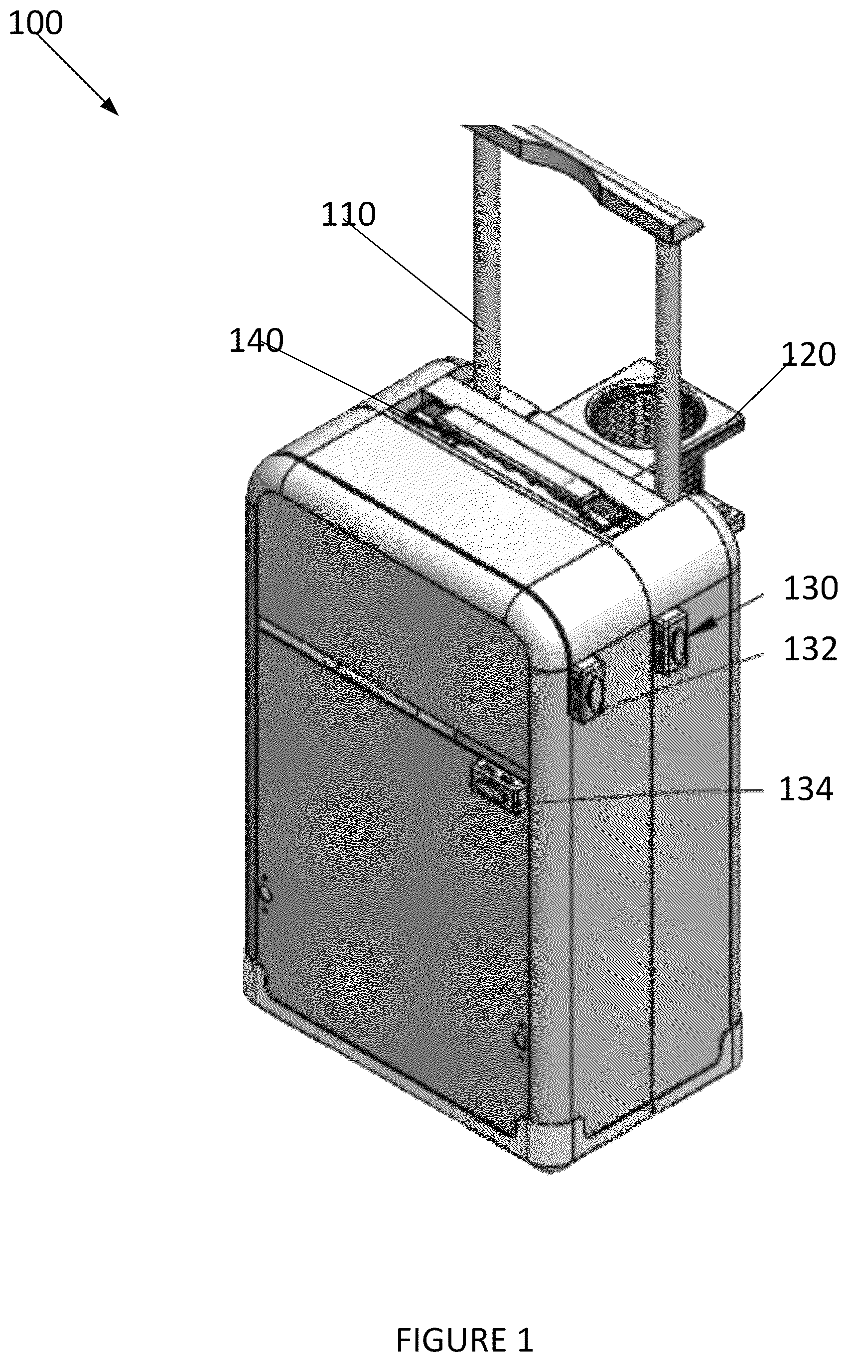 Patent US12317982 — Systems and methods for retractable wheels — Figure 1