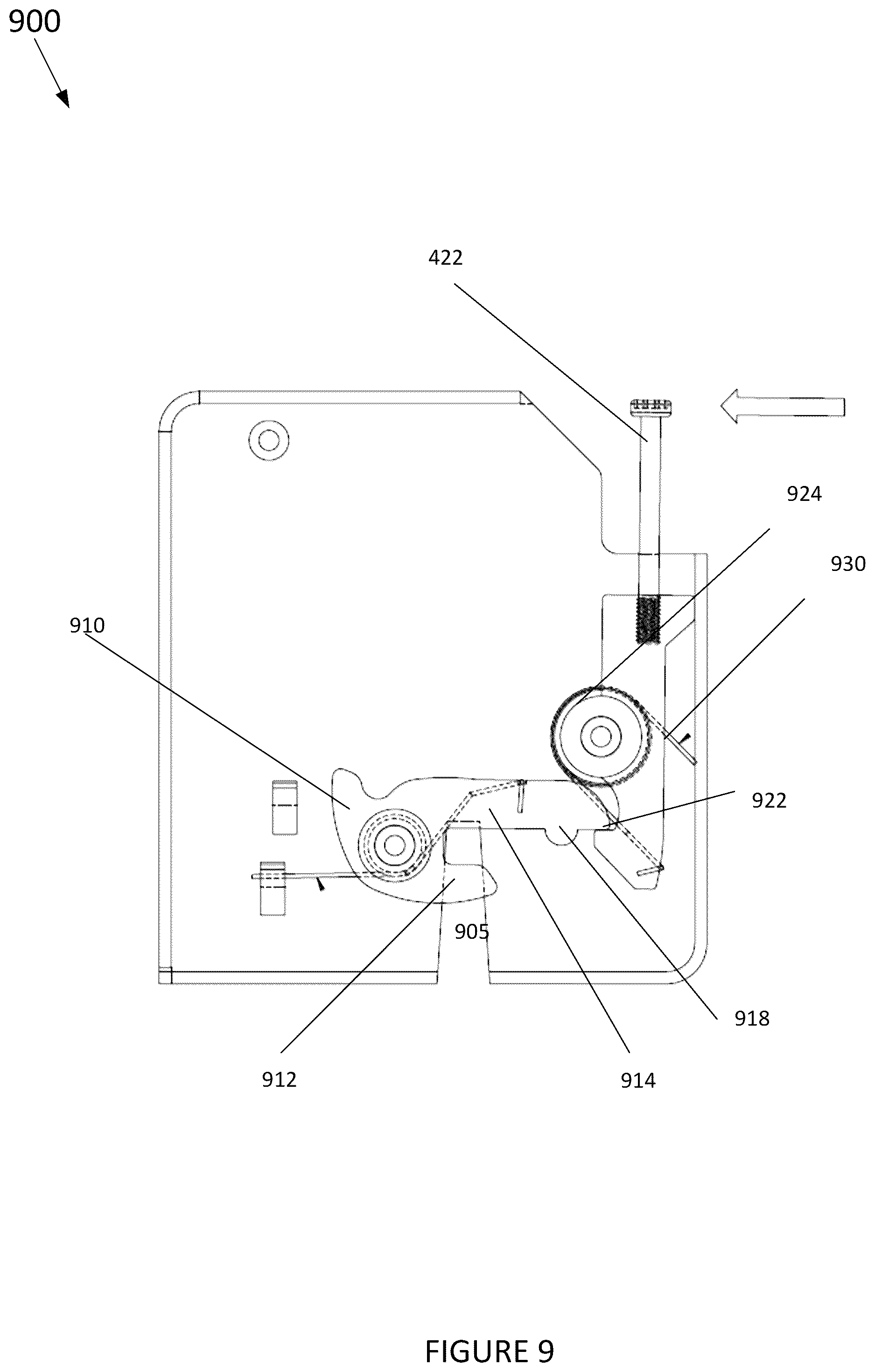 Patent US12317982 Figure 9 – Systems and methods for retractable wheels