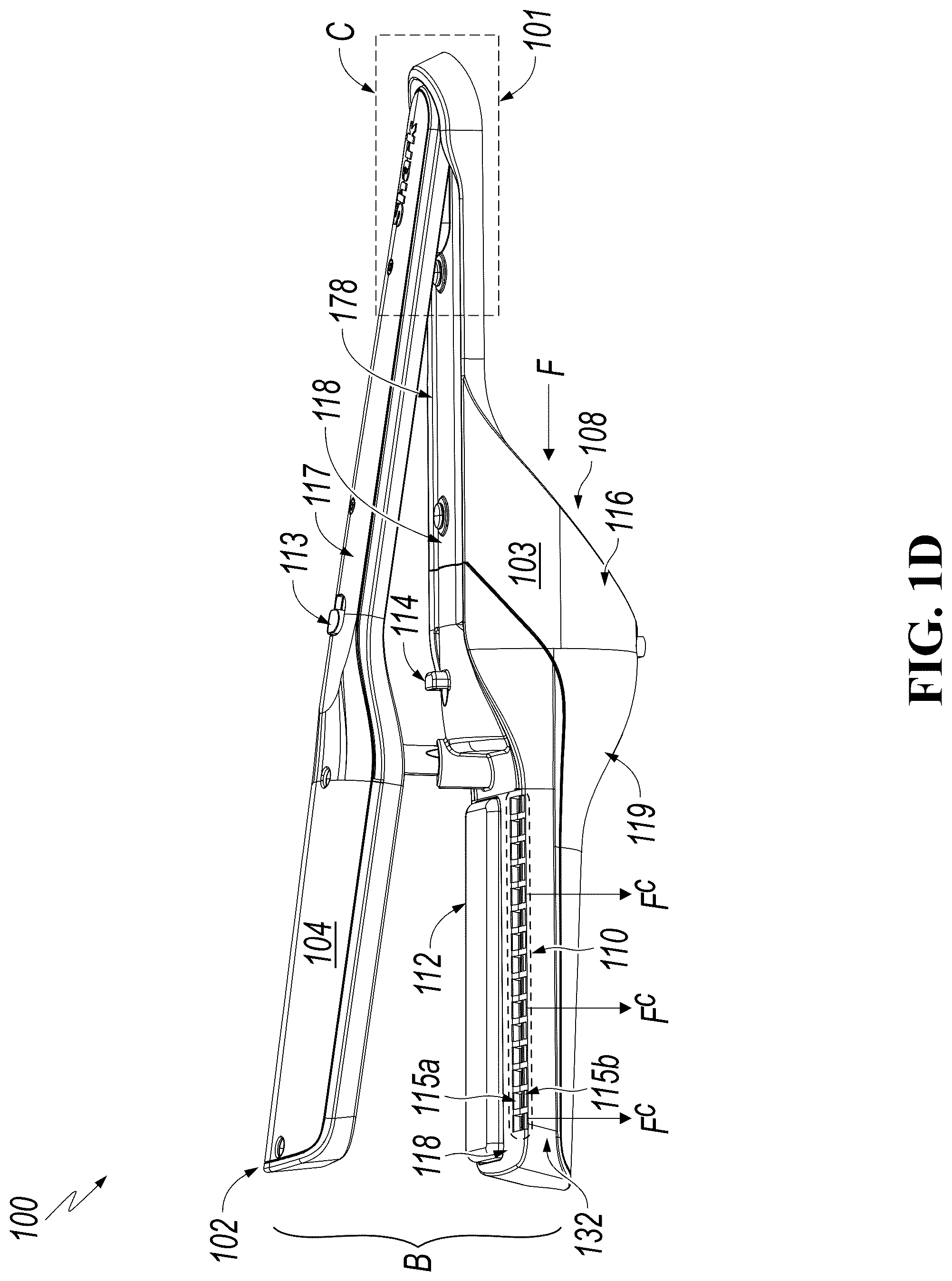 Patent US12317983 Figure 4 – Heated hair straightening accessory