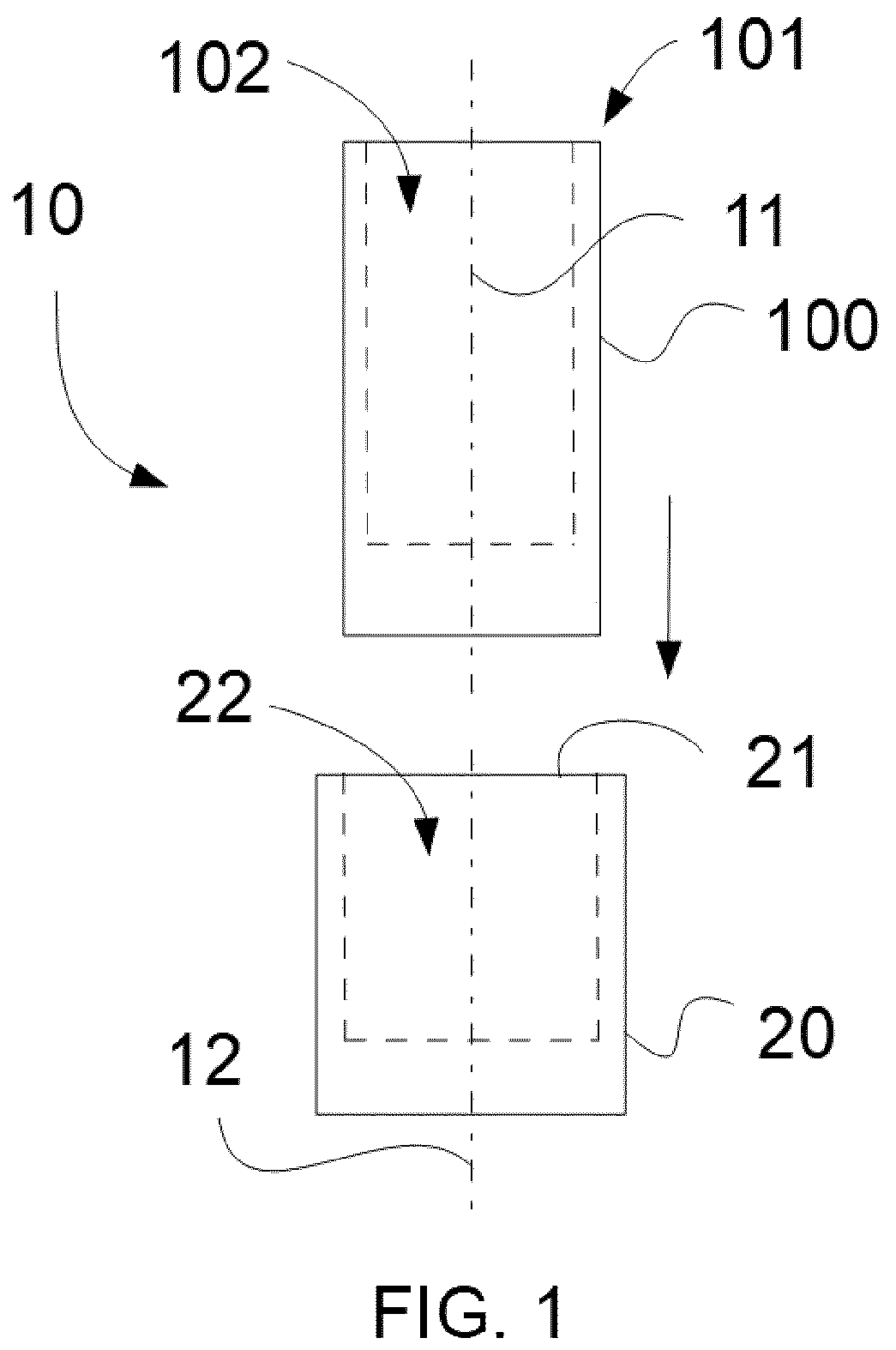 Patent US12317985 Figure 1 – Refillable stick case