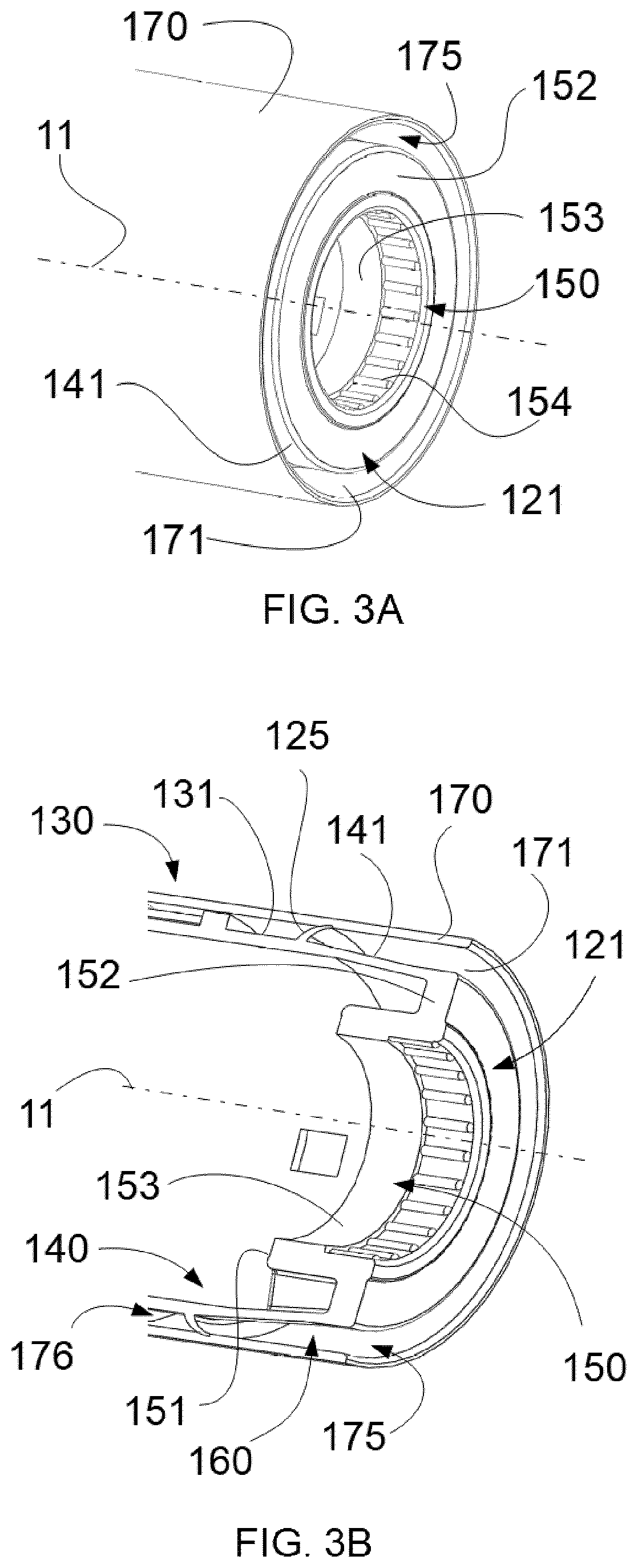 Patent US12317985 Figure 3 – Refillable stick case