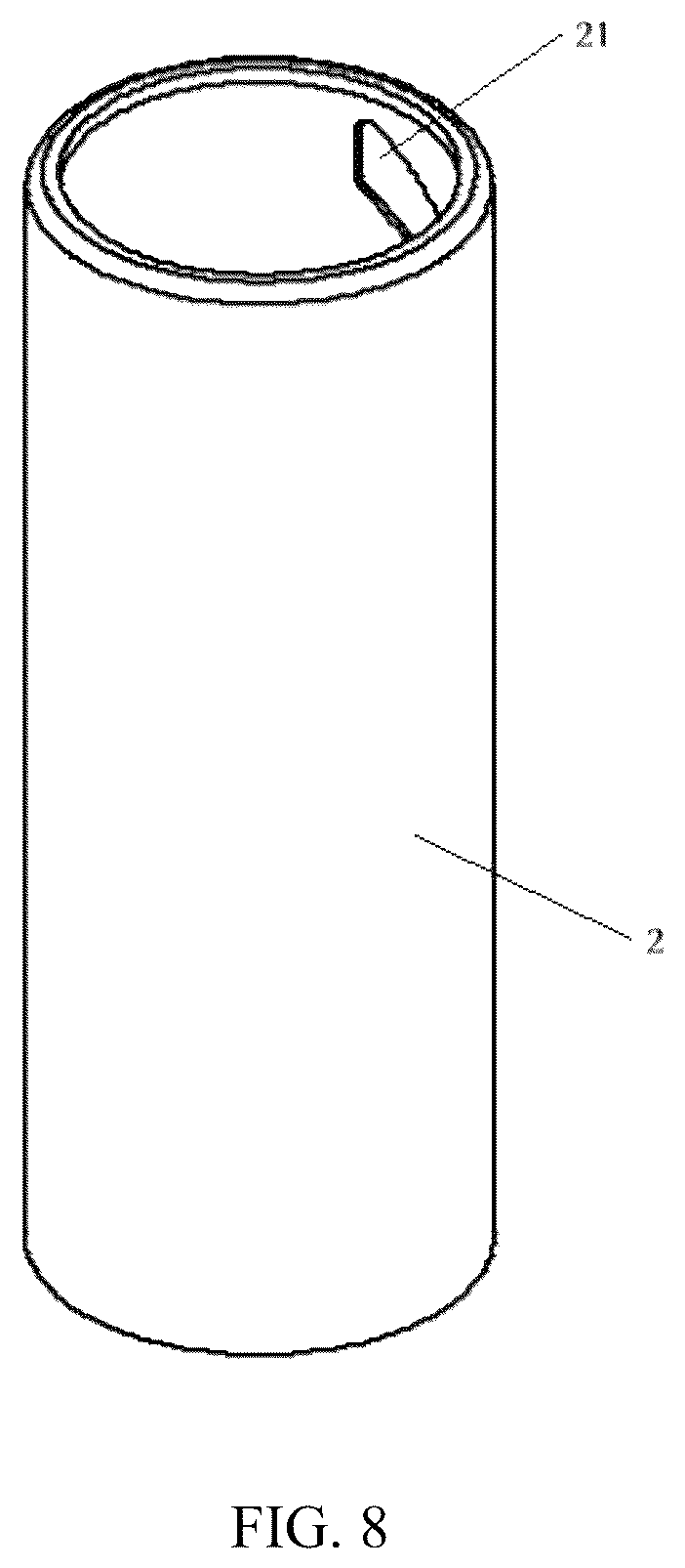 Patent US12317986 Figure 7 – 100% recyclable and replaceable eco-friendly pet lipstick mechanism