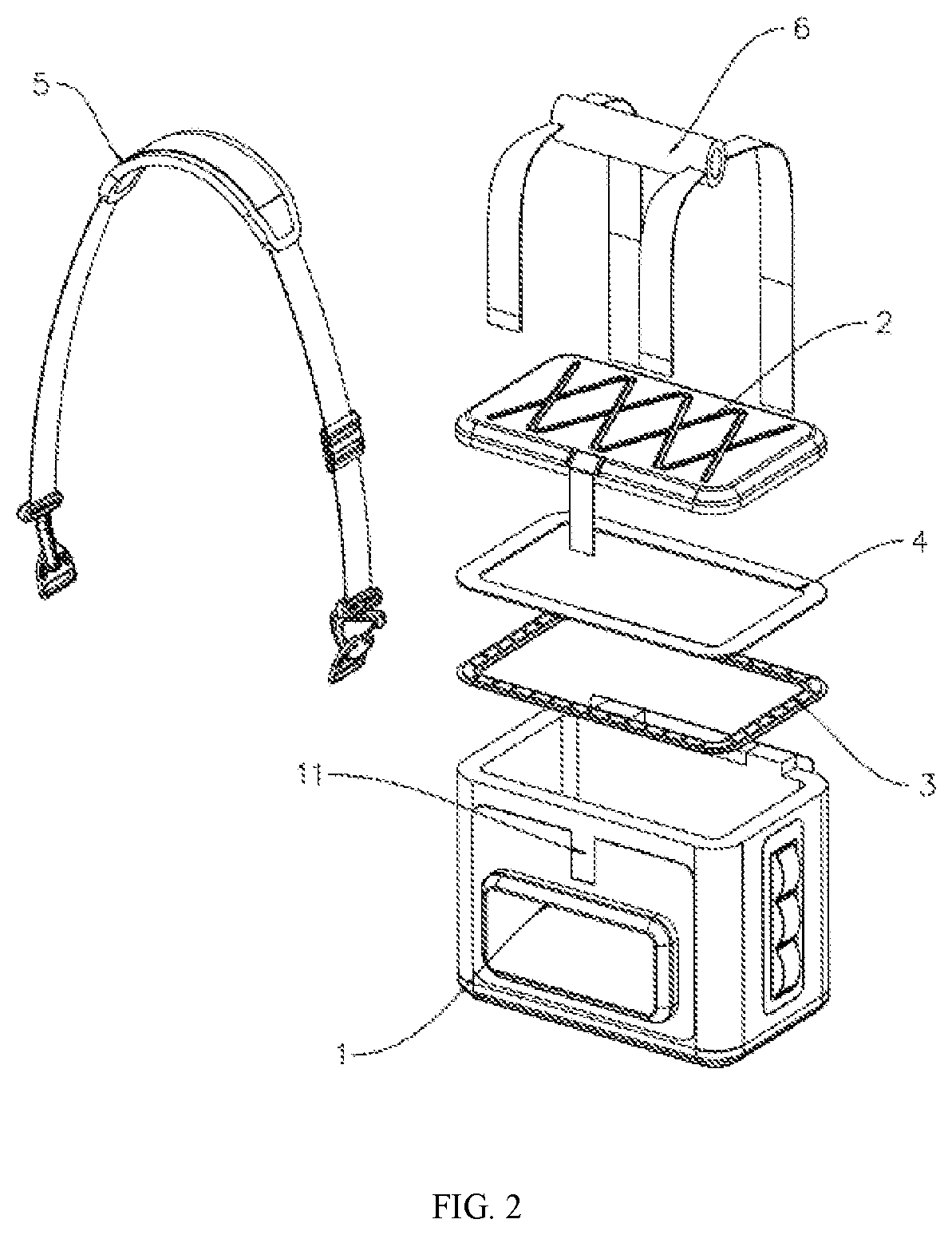 Patent US12317988 Figure 2 – Insulation bag