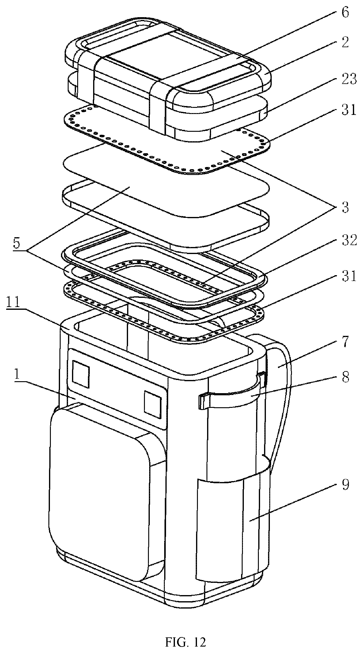 Patent US12317988 Figure 10 – Insulation bag