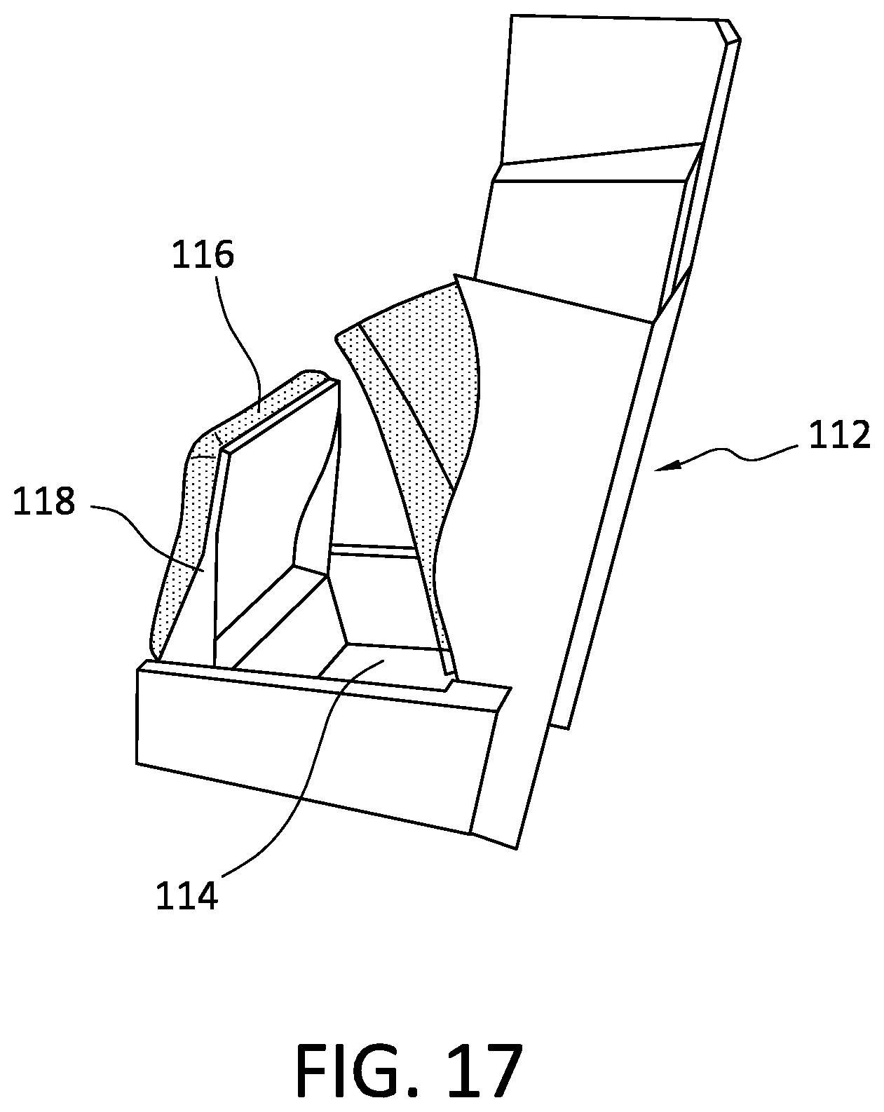 Patent US12317989 Figure 14 – Bag in particular a backpack for placement in an aircraft ejection seat