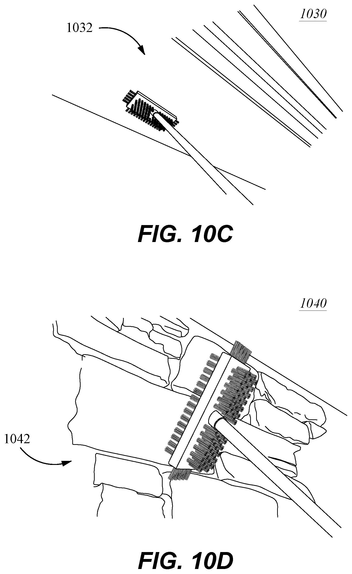 Patent US12317992 Figure 14 – Universal gutter guard cleaning brush