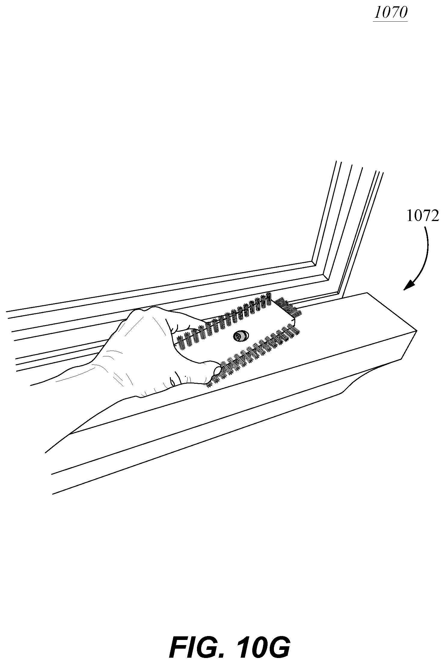 Patent US12317992 Figure 16 – Universal gutter guard cleaning brush