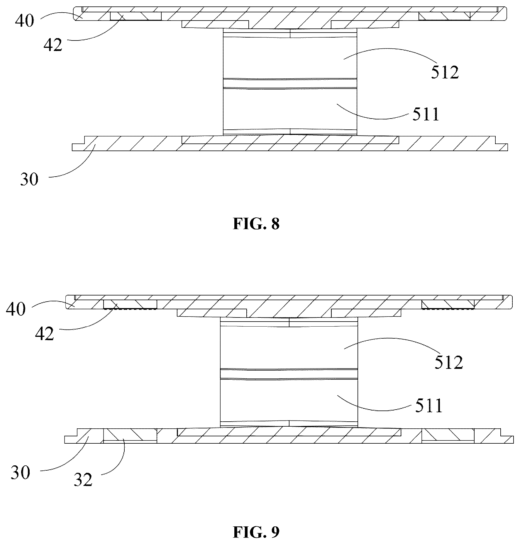 Patent US12317995 Figure 4 – Bracket assembly and electronic device bracket