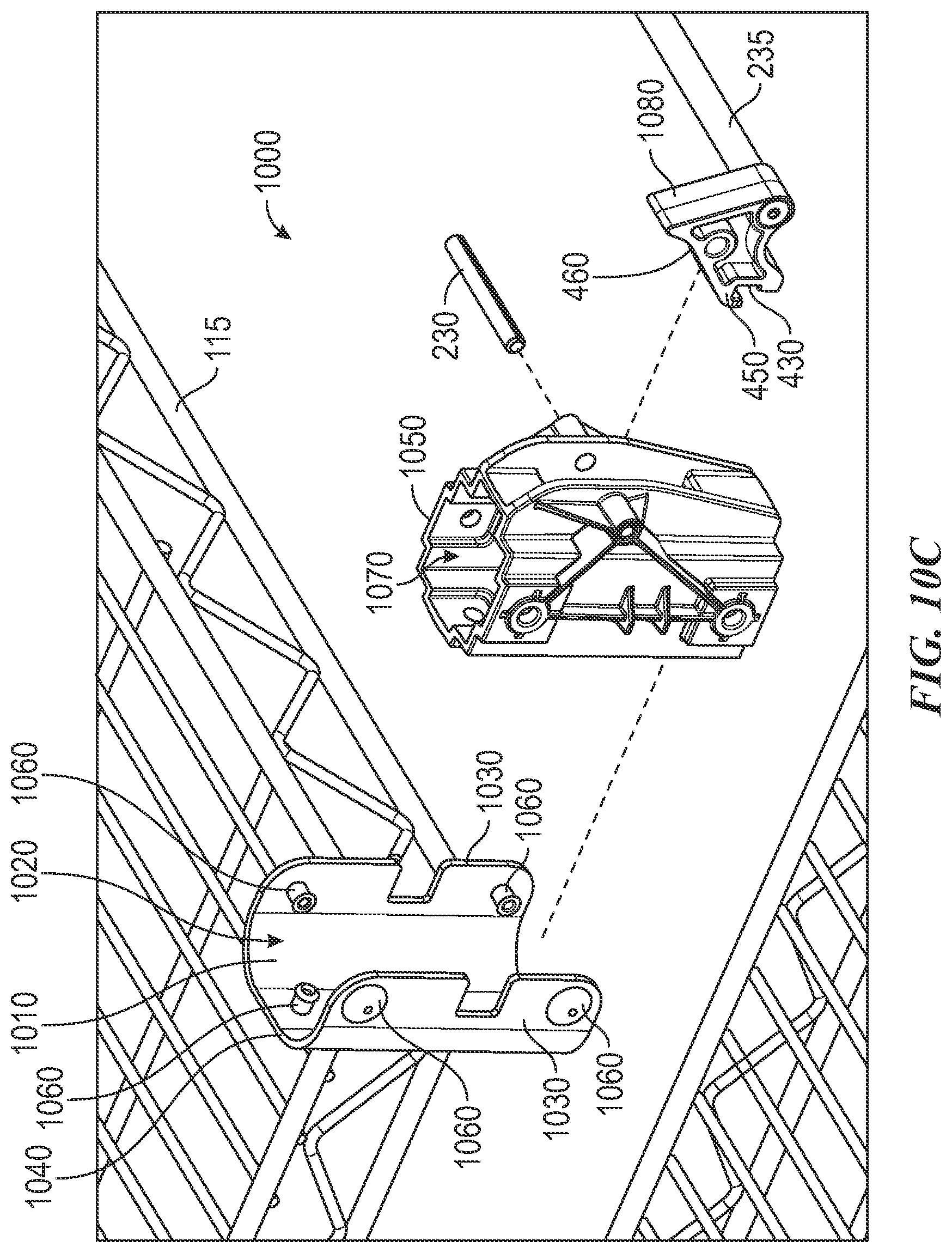 Patent US12317997 Figure 10 – Adjustable shelving systems and methods