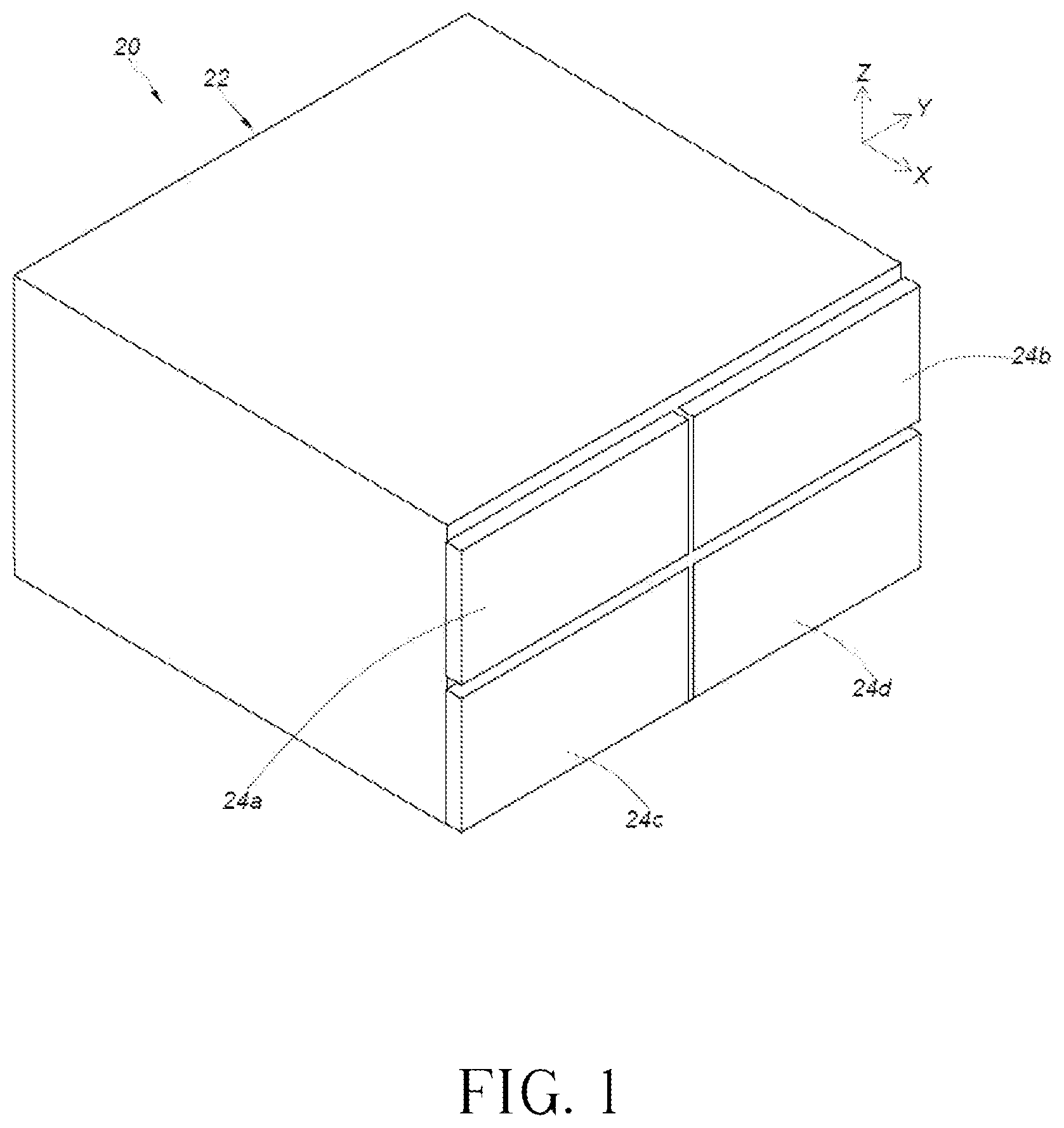 Patent US12318000 Figure 1 – Slide rail mechanism