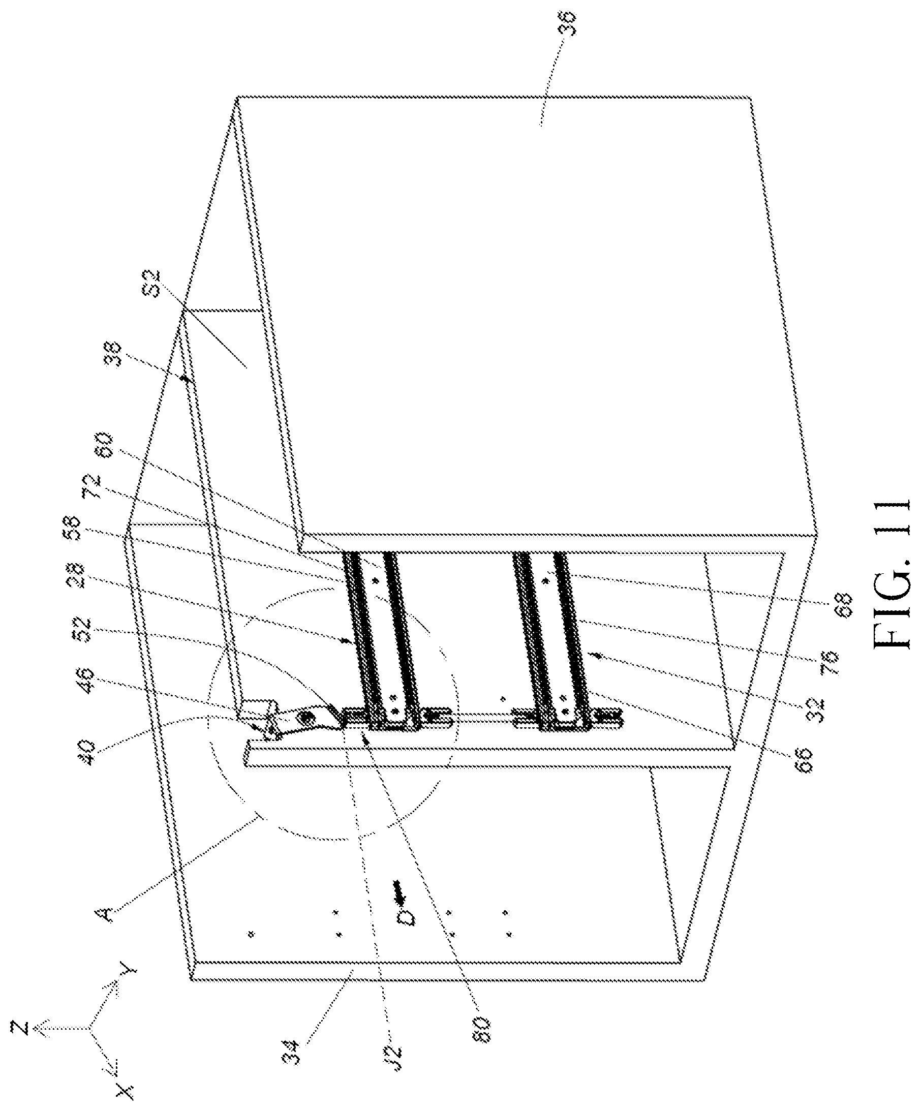 Patent US12318000 Figure 11 – Slide rail mechanism