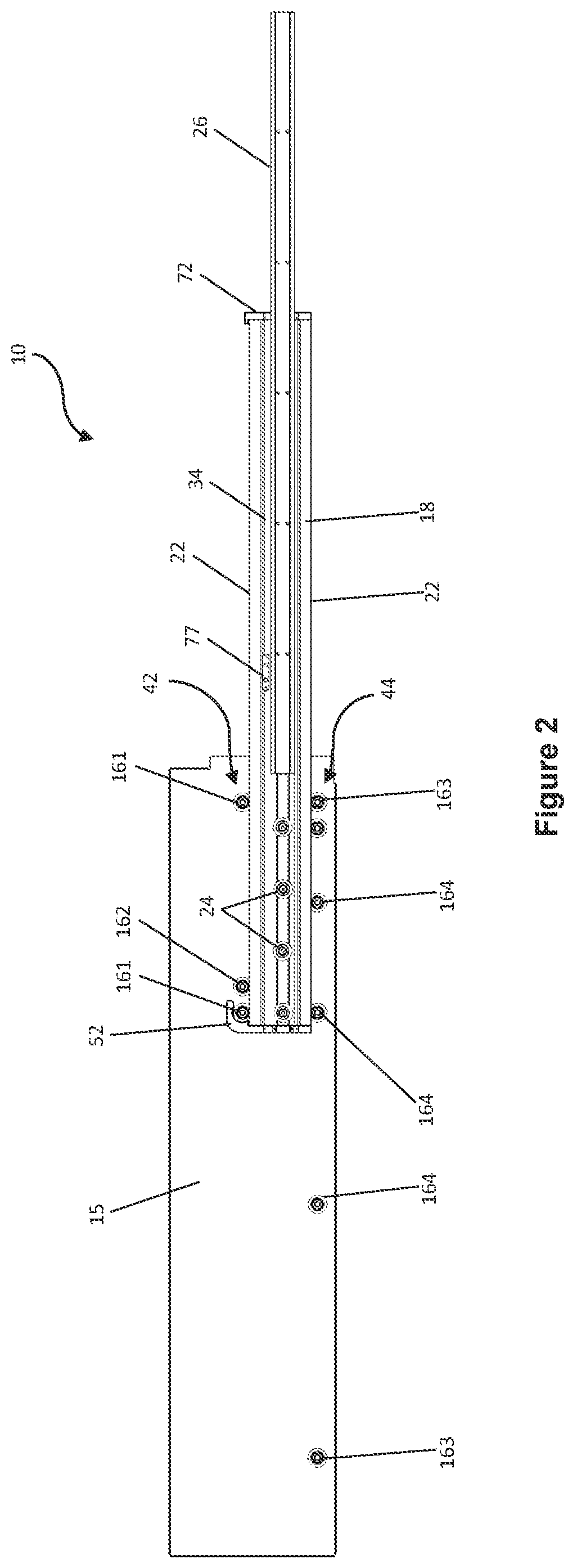 Patent US12318001 Figure 2 – Receptacle assemblies and locking systems for such assemblies