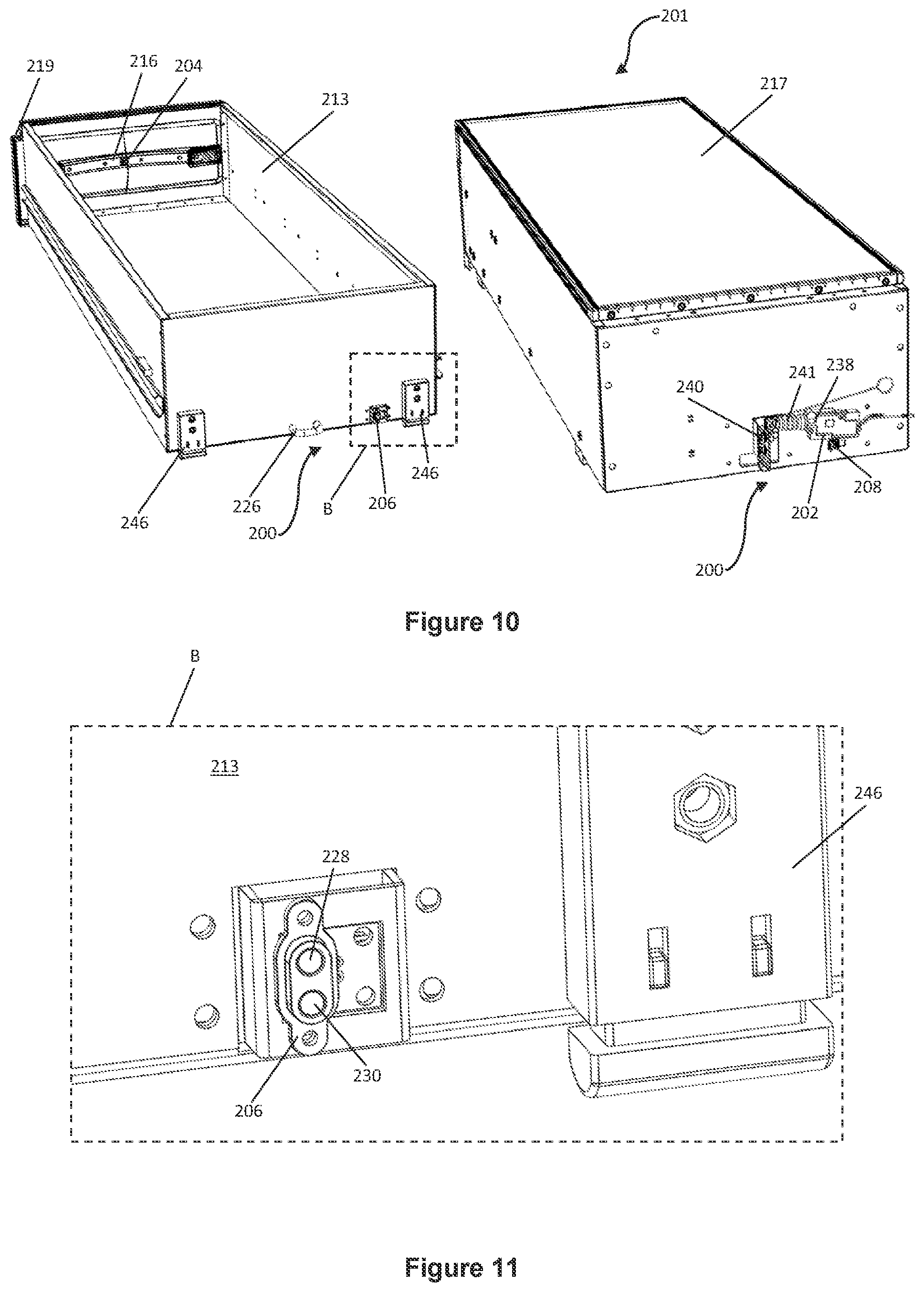 Patent US12318001 Figure 9 – Receptacle assemblies and locking systems for such assemblies