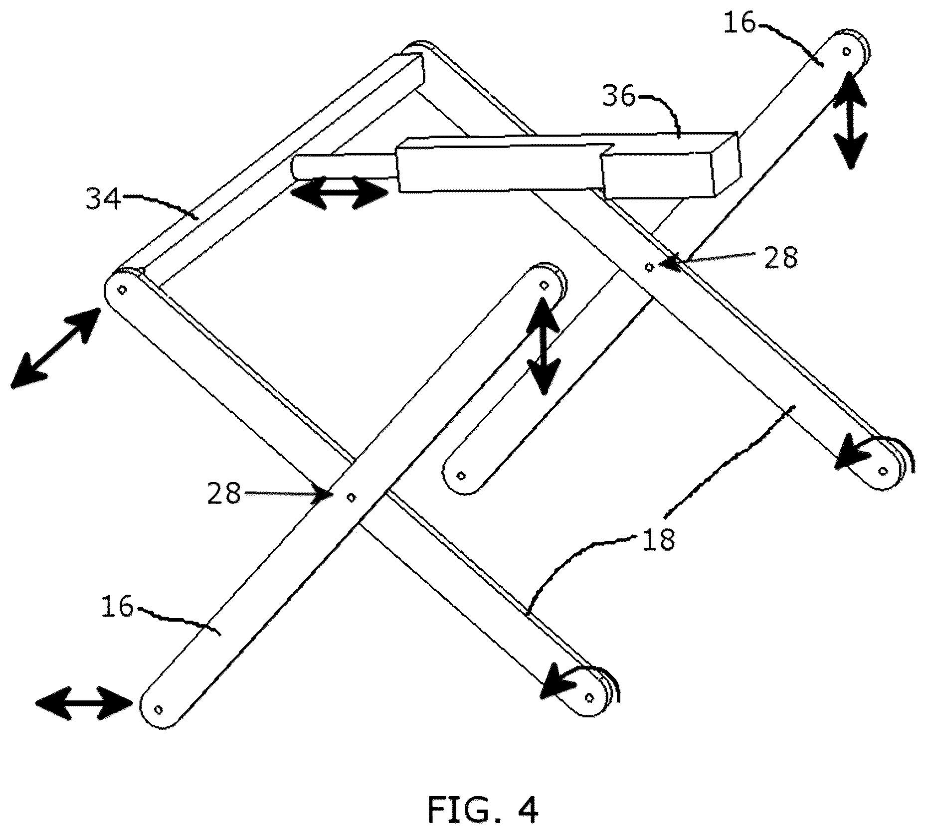Patent US12318002 Figure 11 – Desktop workspace that adjusts vertically