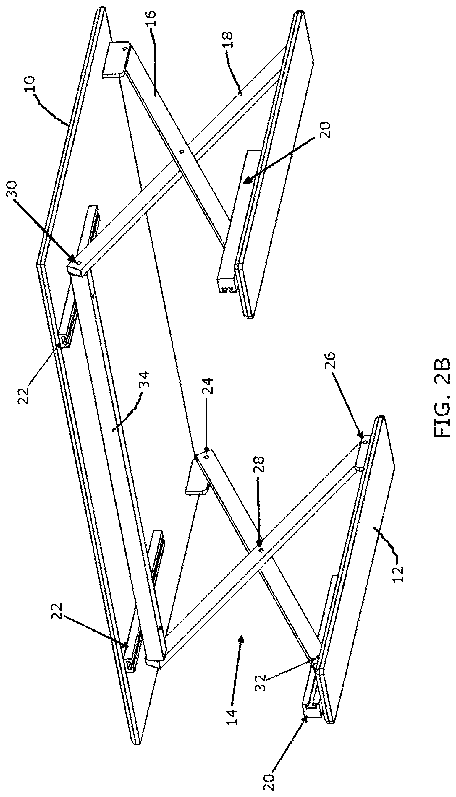 Patent US12318003 Figure 6 – Desktop workspace that adjusts vertically