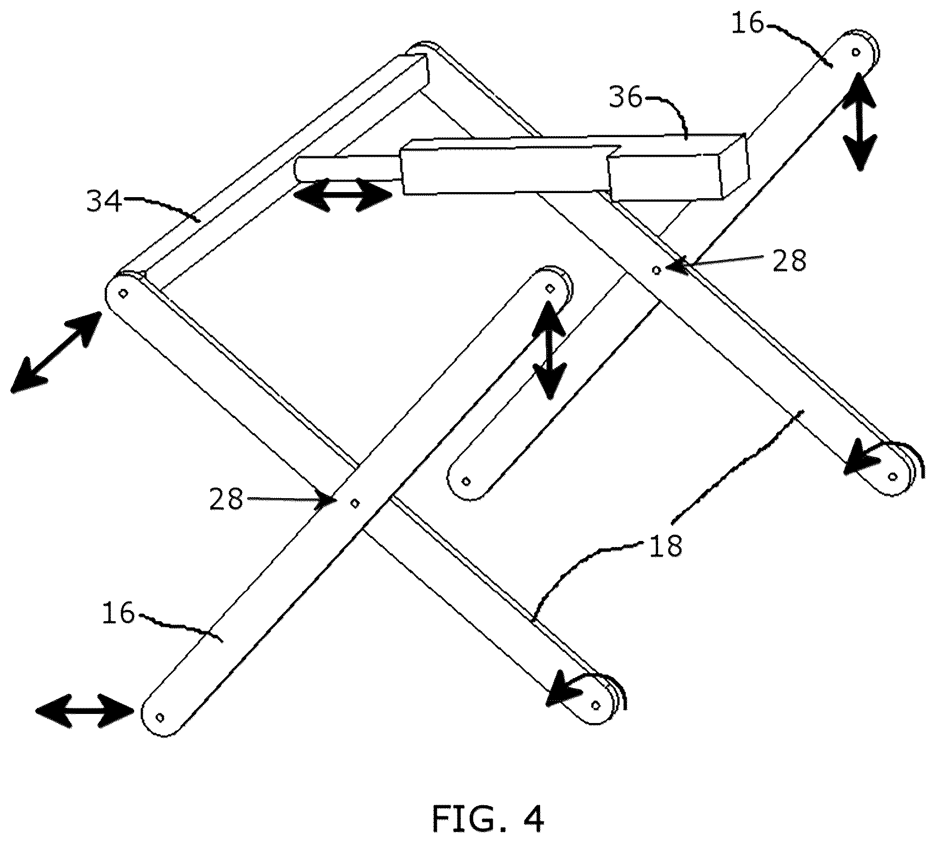 Patent US12318003 Figure 11 – Desktop workspace that adjusts vertically