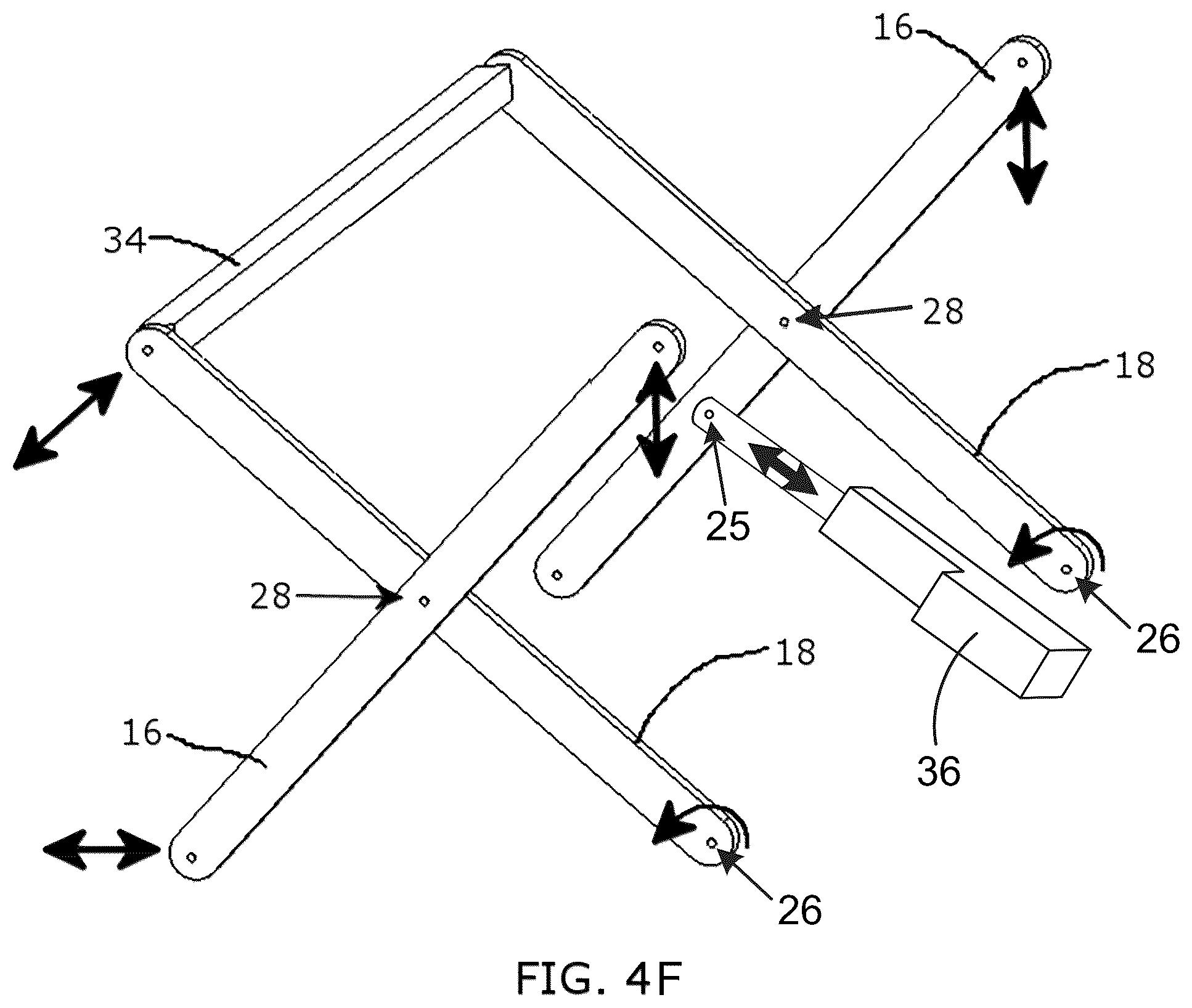Patent US12318003 Figure 16 – Desktop workspace that adjusts vertically