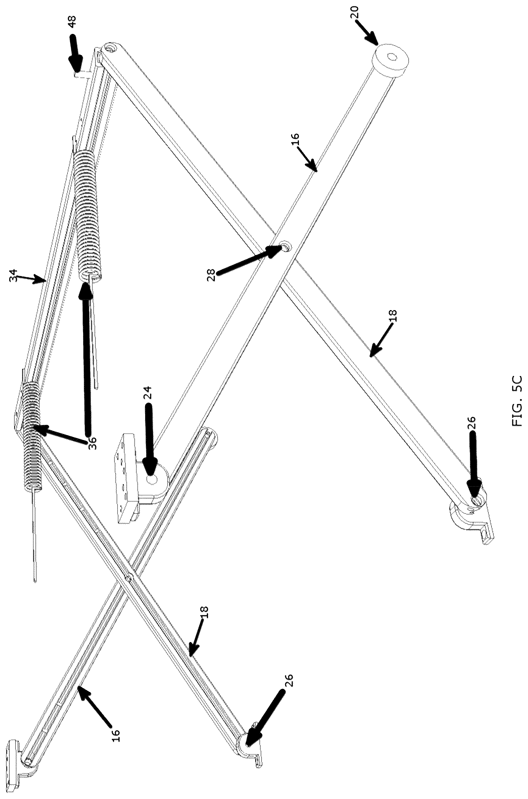 Patent US12318003 Figure 19 – Desktop workspace that adjusts vertically
