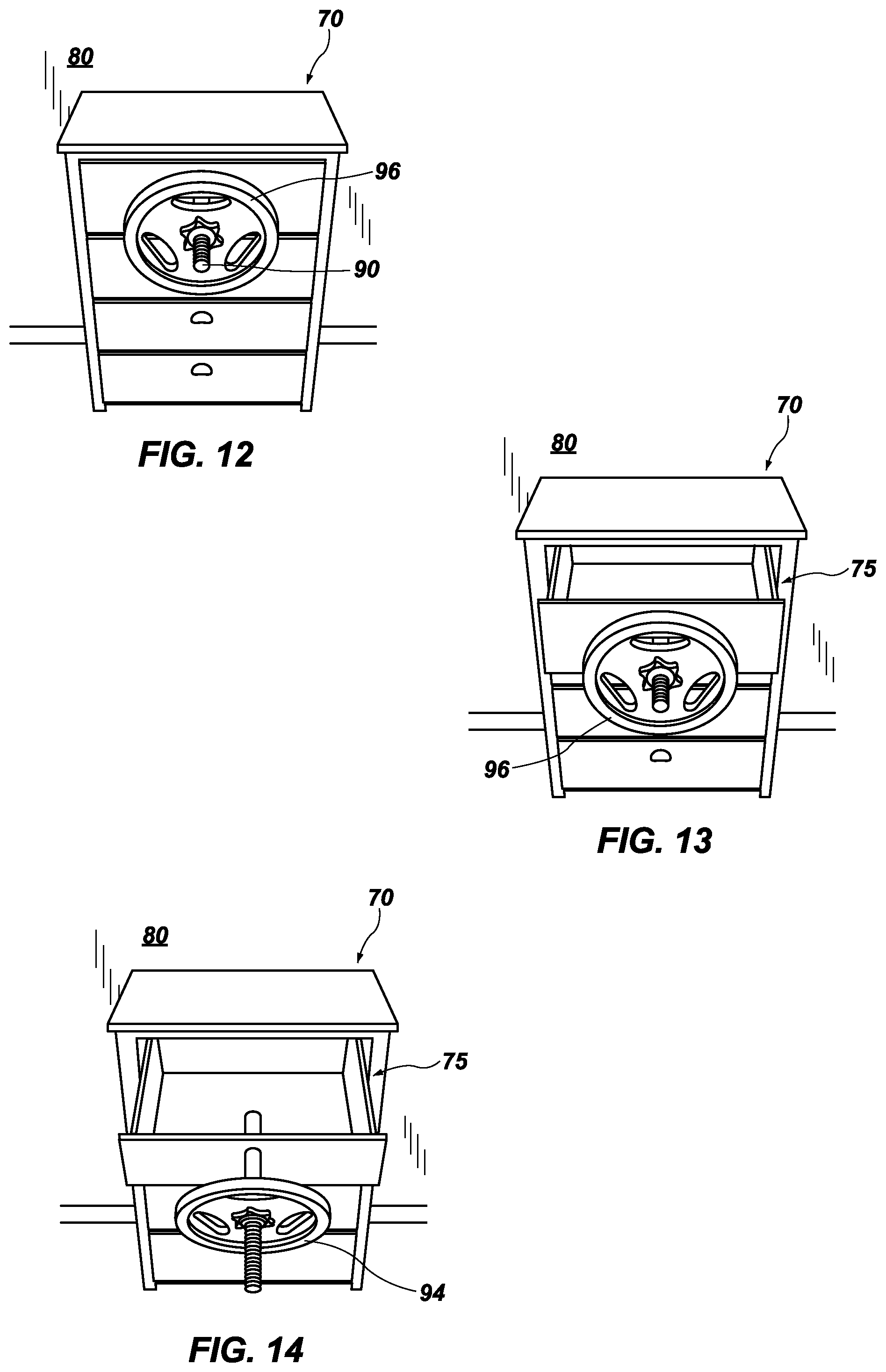 Patent US12318004 Figure 5 – Furniture anchors and protectors