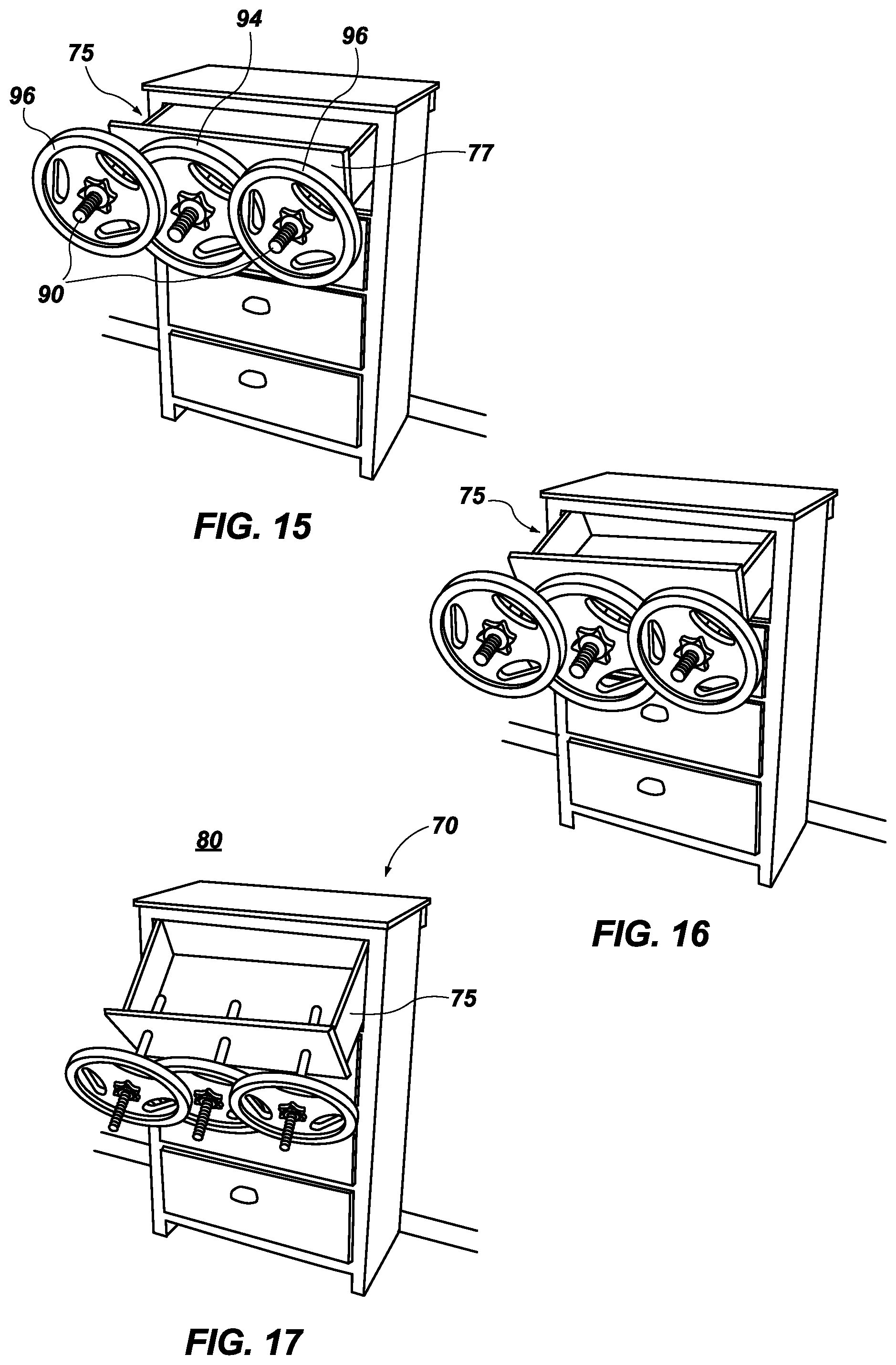 Patent US12318004 Figure 6 – Furniture anchors and protectors