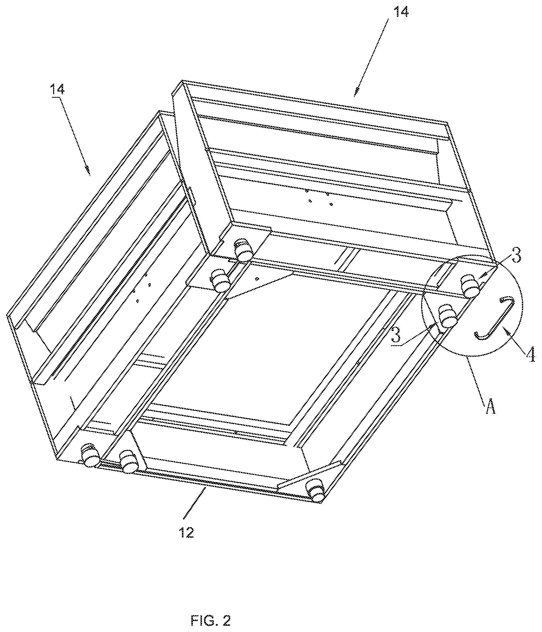 Patent US12318006 Figure 2 – Furniture assembly with recliner module