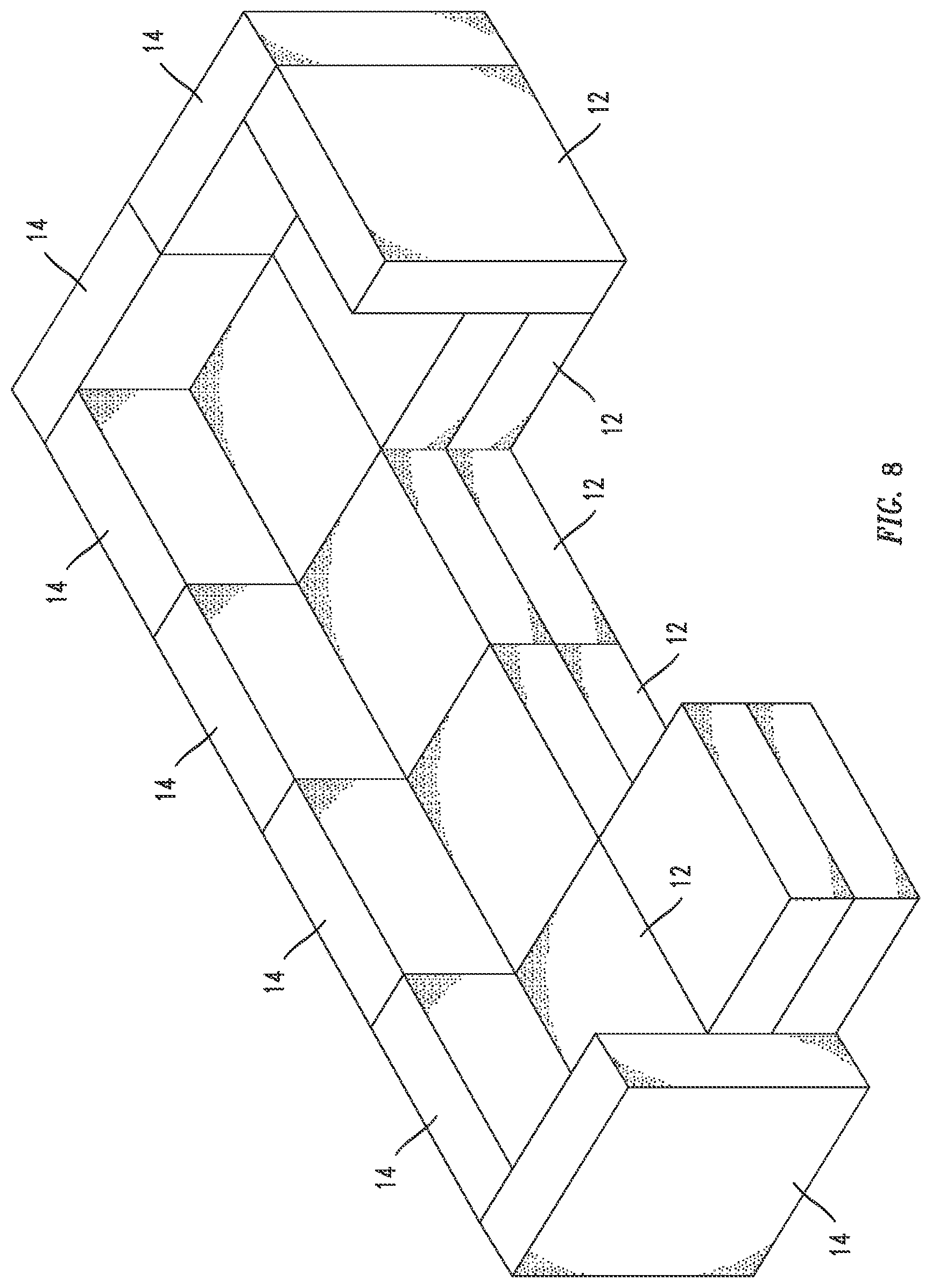 Patent US12318006 Figure 8 – Furniture assembly with recliner module