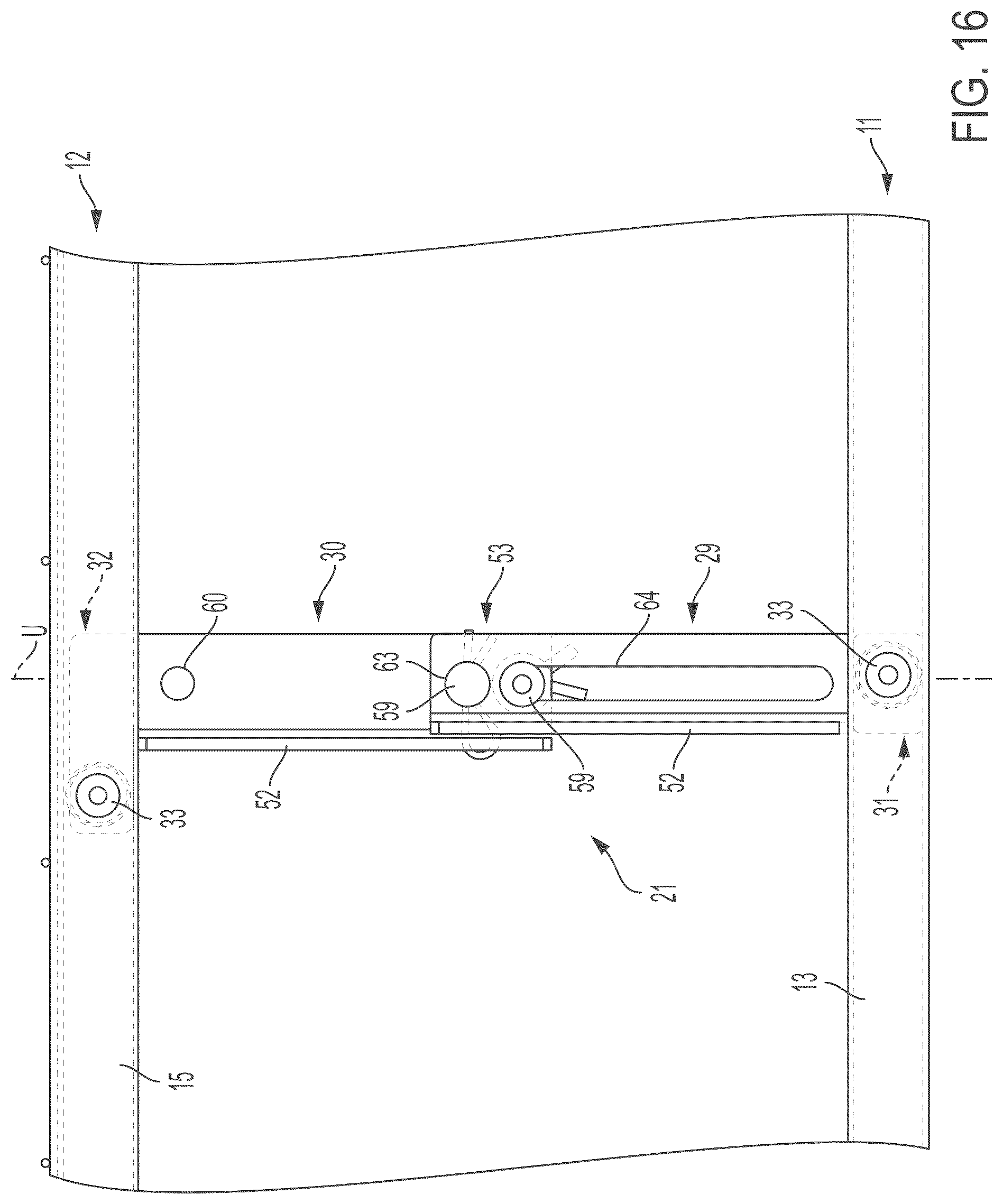 Patent US12318009 Figure 17 – Foldable mattress foundation