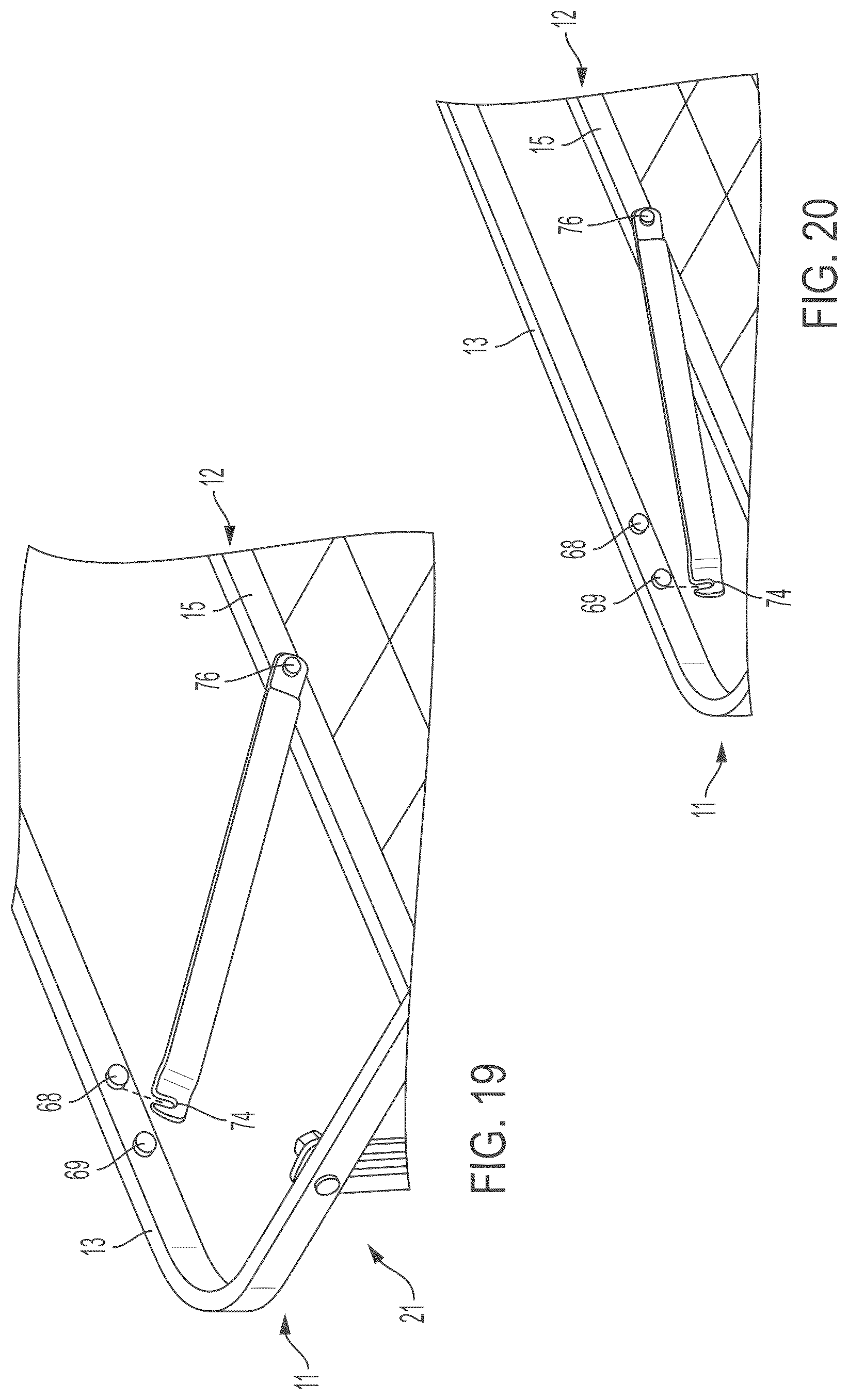 Patent US12318009 Figure 20 – Foldable mattress foundation
