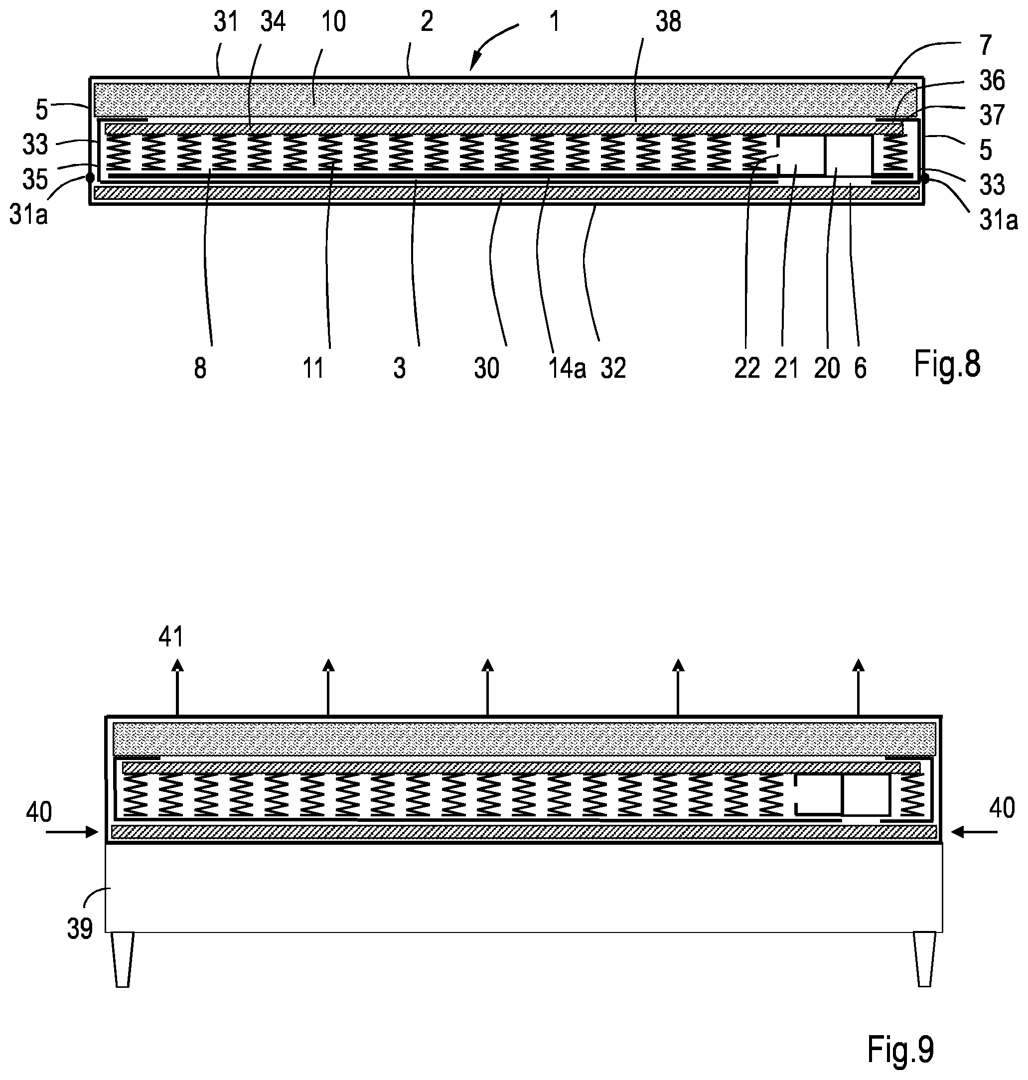 Patent US12318010 Figure 5 – Body support assembly
